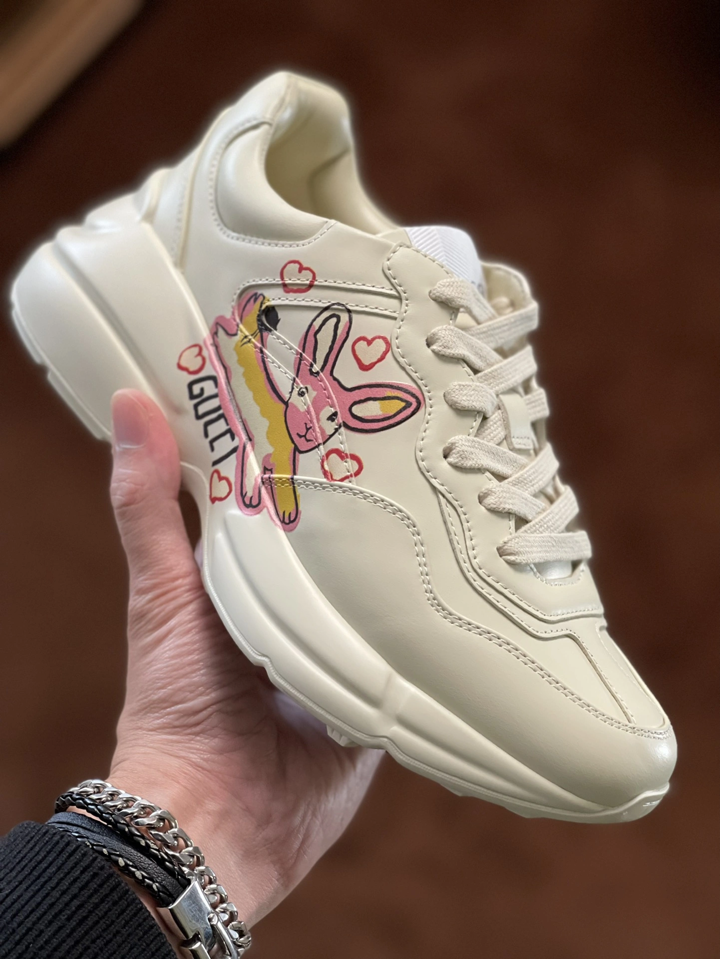 Men Women G*ucci Rhyton Top quality Sneaker RR230407- FlexibleFit 3440