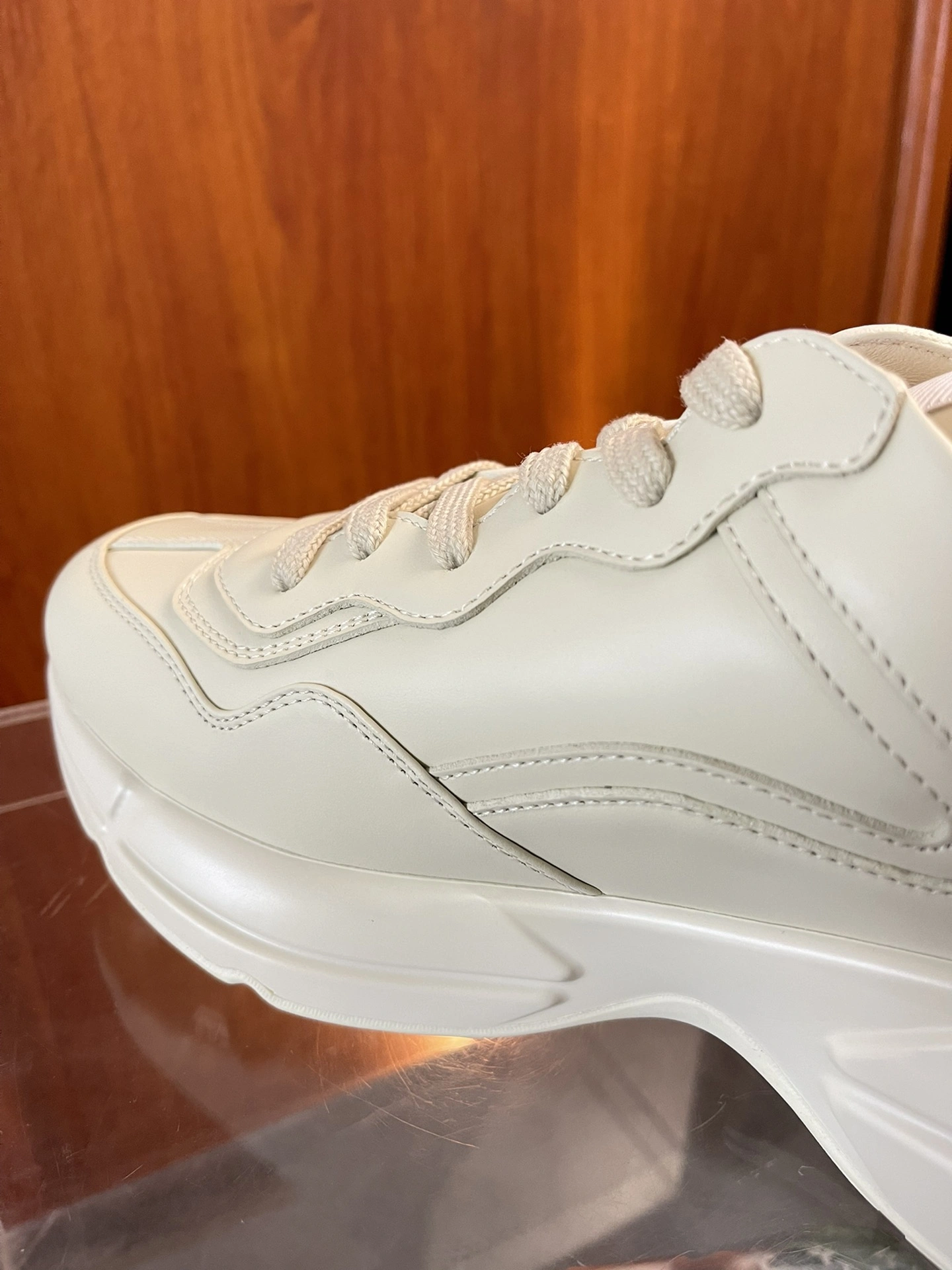 FreshLook Men Women G*ucci Rhyton Top quality Sneaker RR230407- 3438
