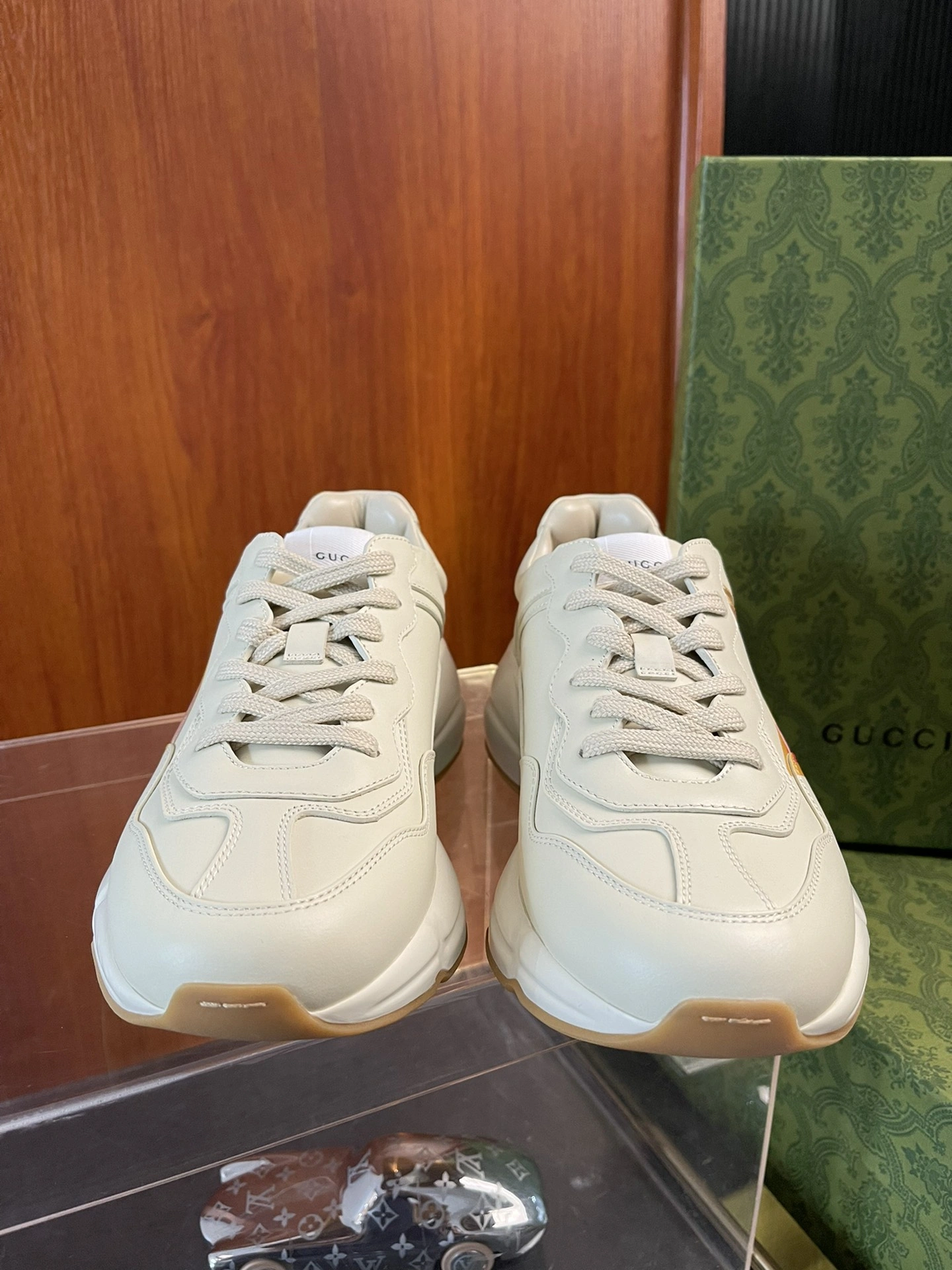 Men Women G*ucci Rhyton Top quality Sneaker RR230407- Versatile 3437