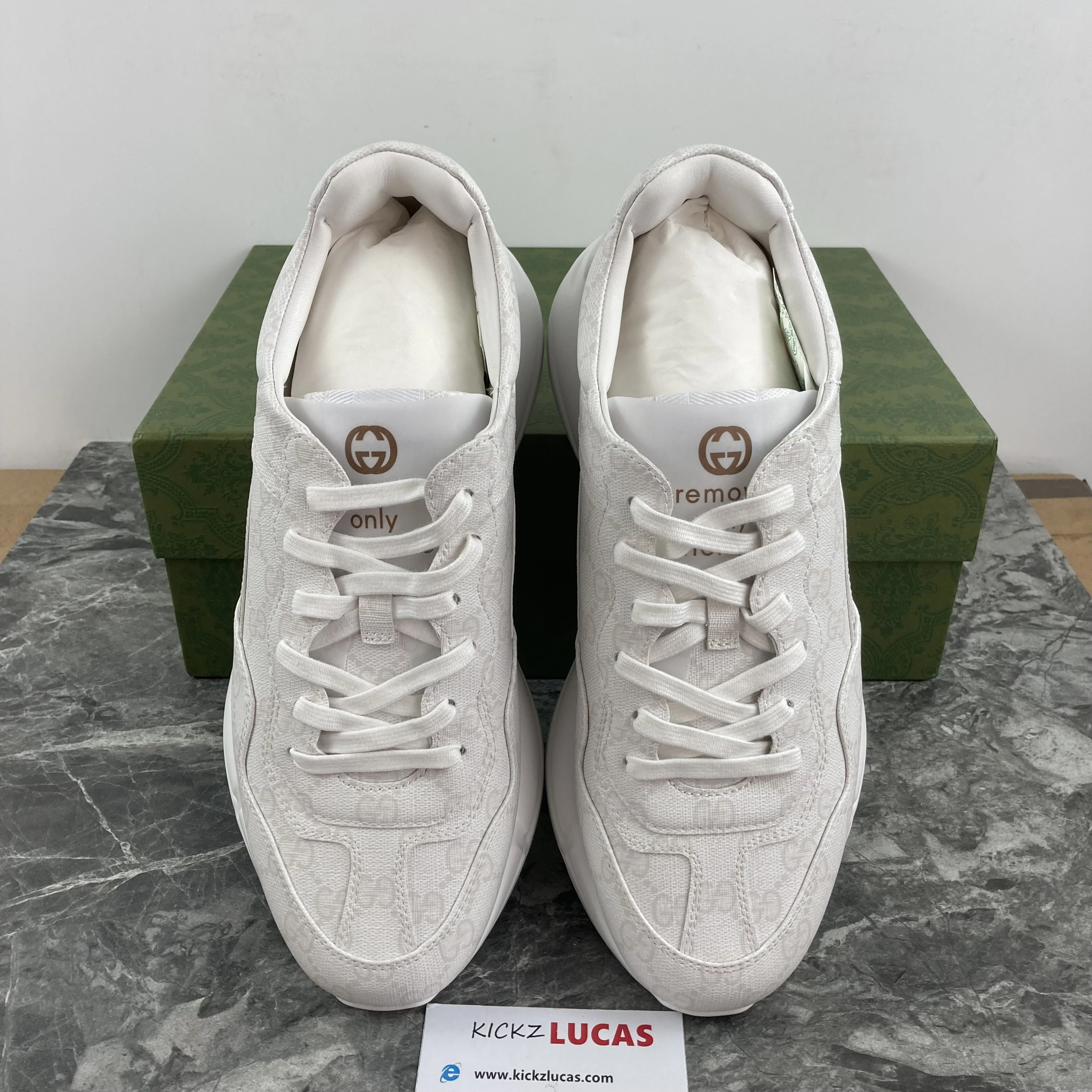 Men Women G*ucci Rhyton Top quality Sneaker RR230407- Supportive 3436