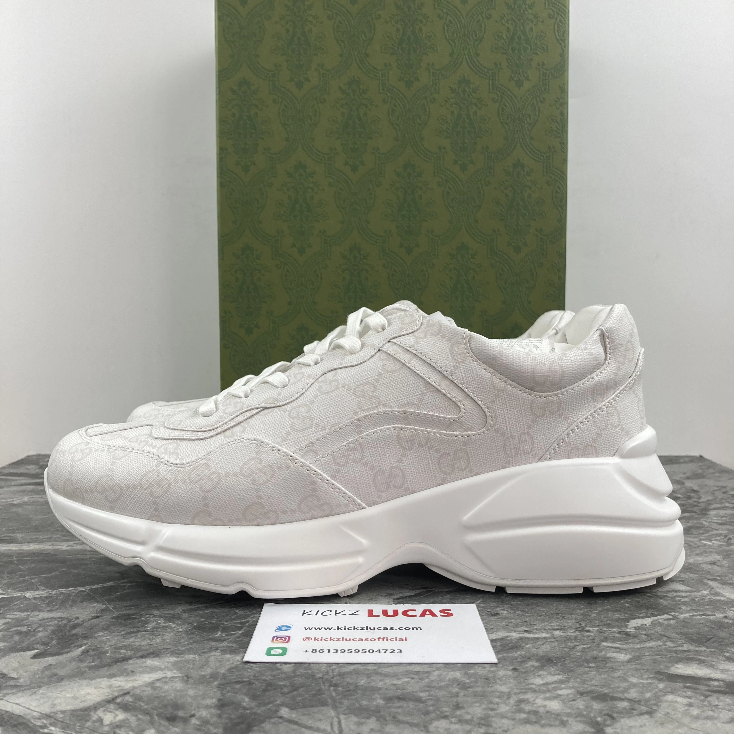 Men Women G*ucci Rhyton Top quality Sneaker RR230407- Supportive 3436