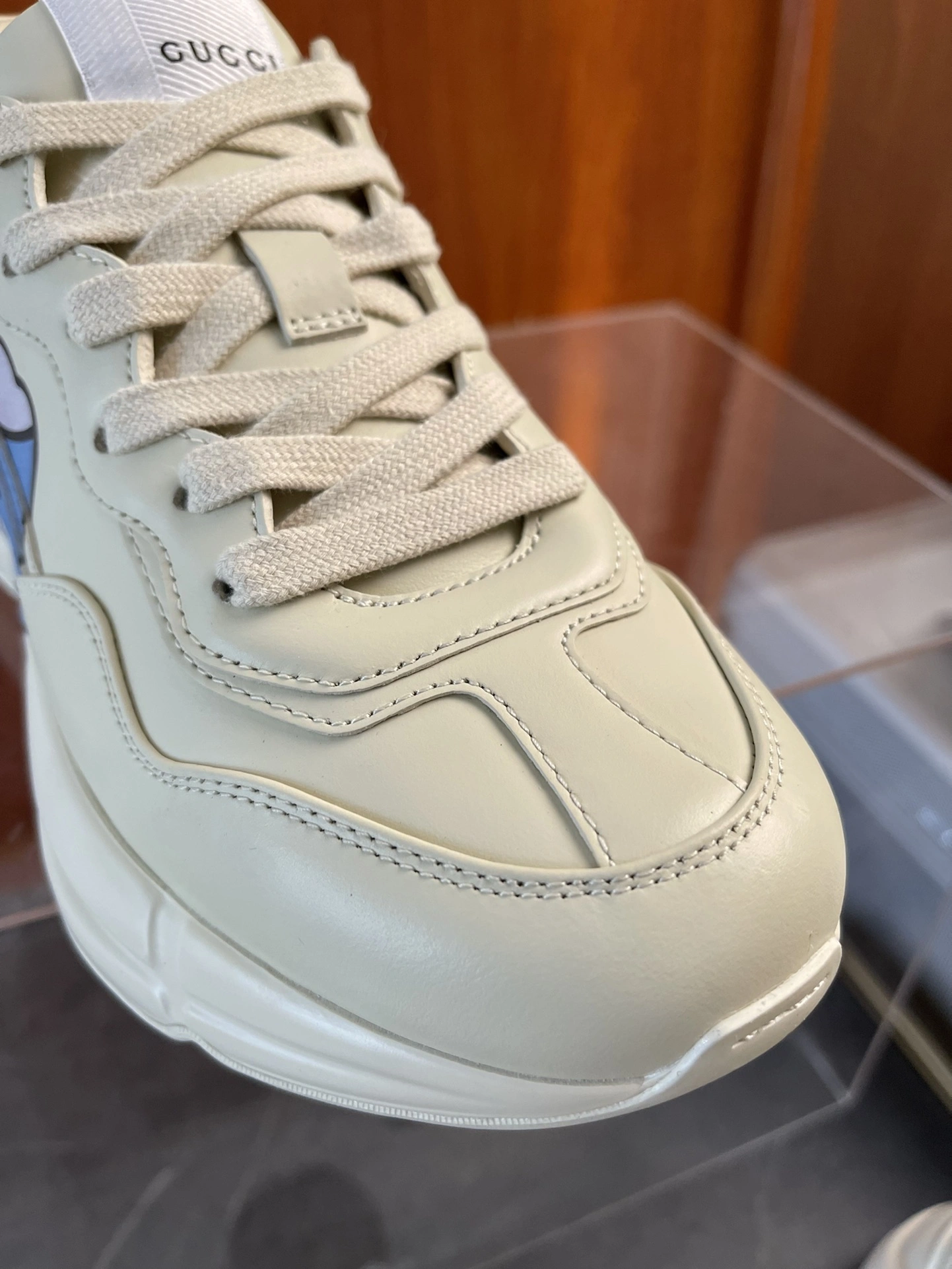 Neat Men Women G*ucci Rhyton Top quality Sneaker RR230407- 3447