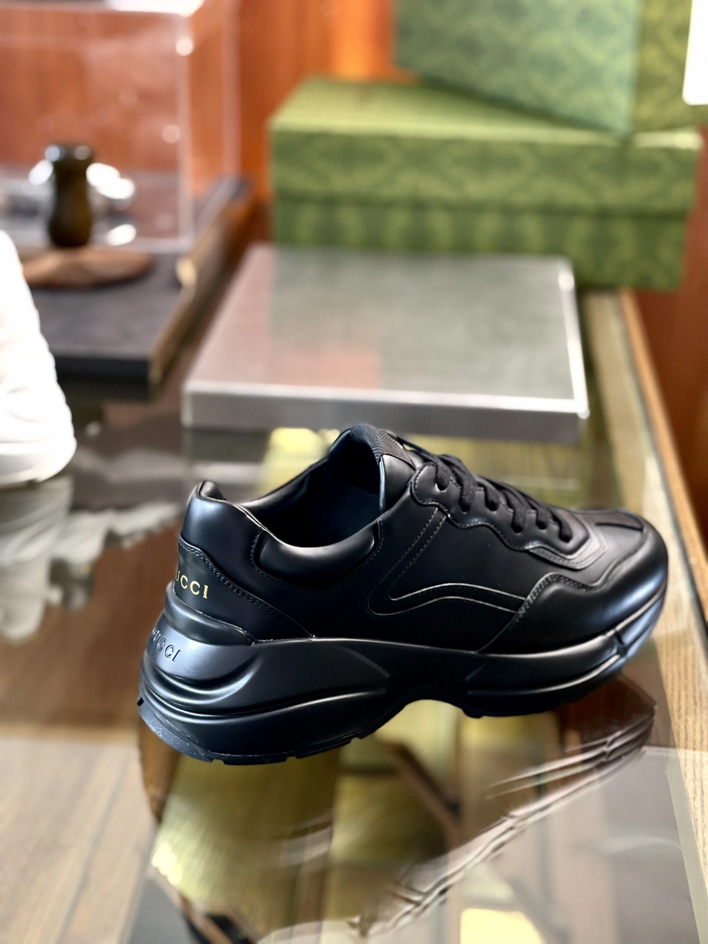 Timeless Men Women G*ucci Rhyton Top quality Sneaker RR230407- 3446