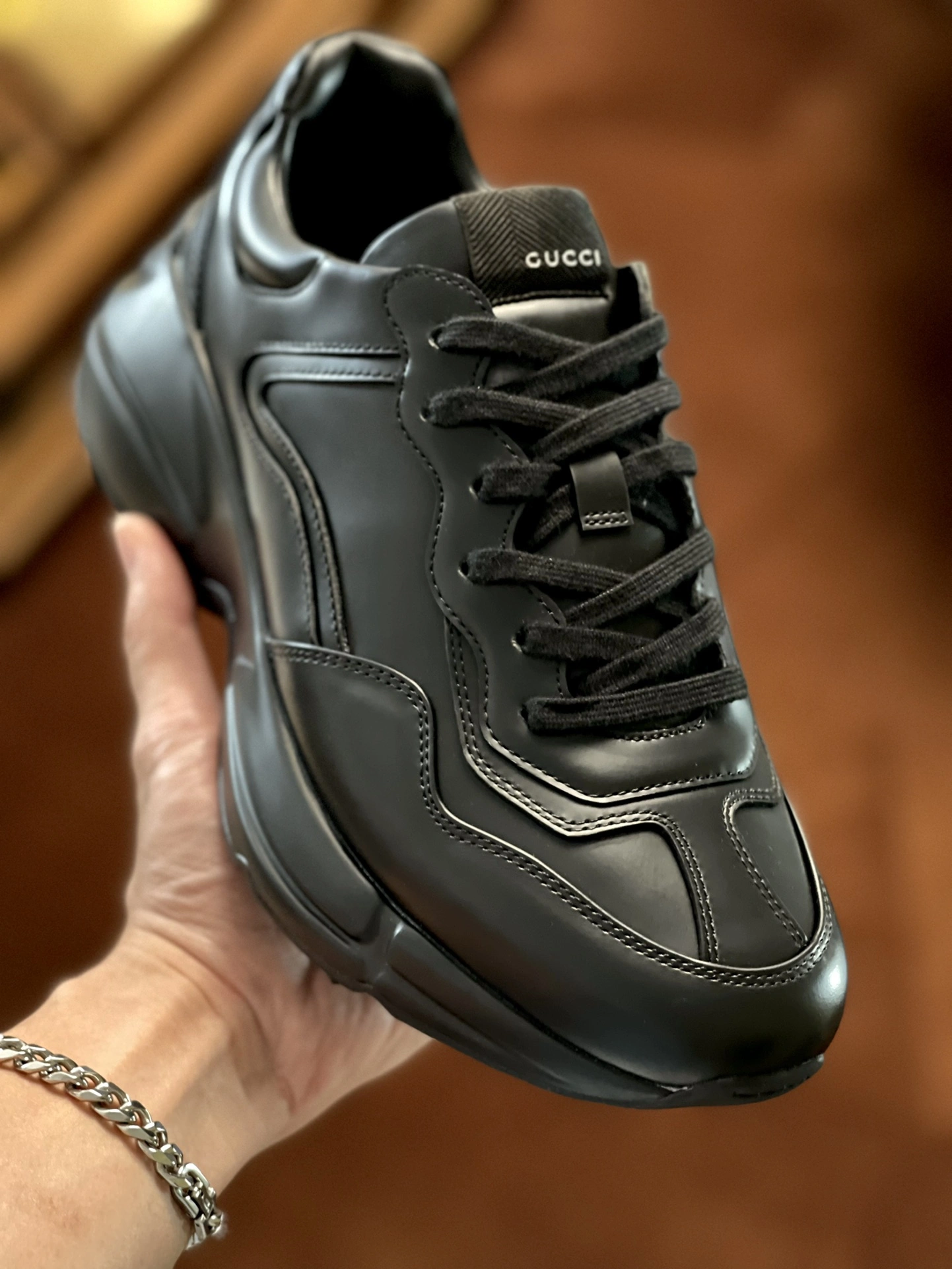Timeless Men Women G*ucci Rhyton Top quality Sneaker RR230407- 3446