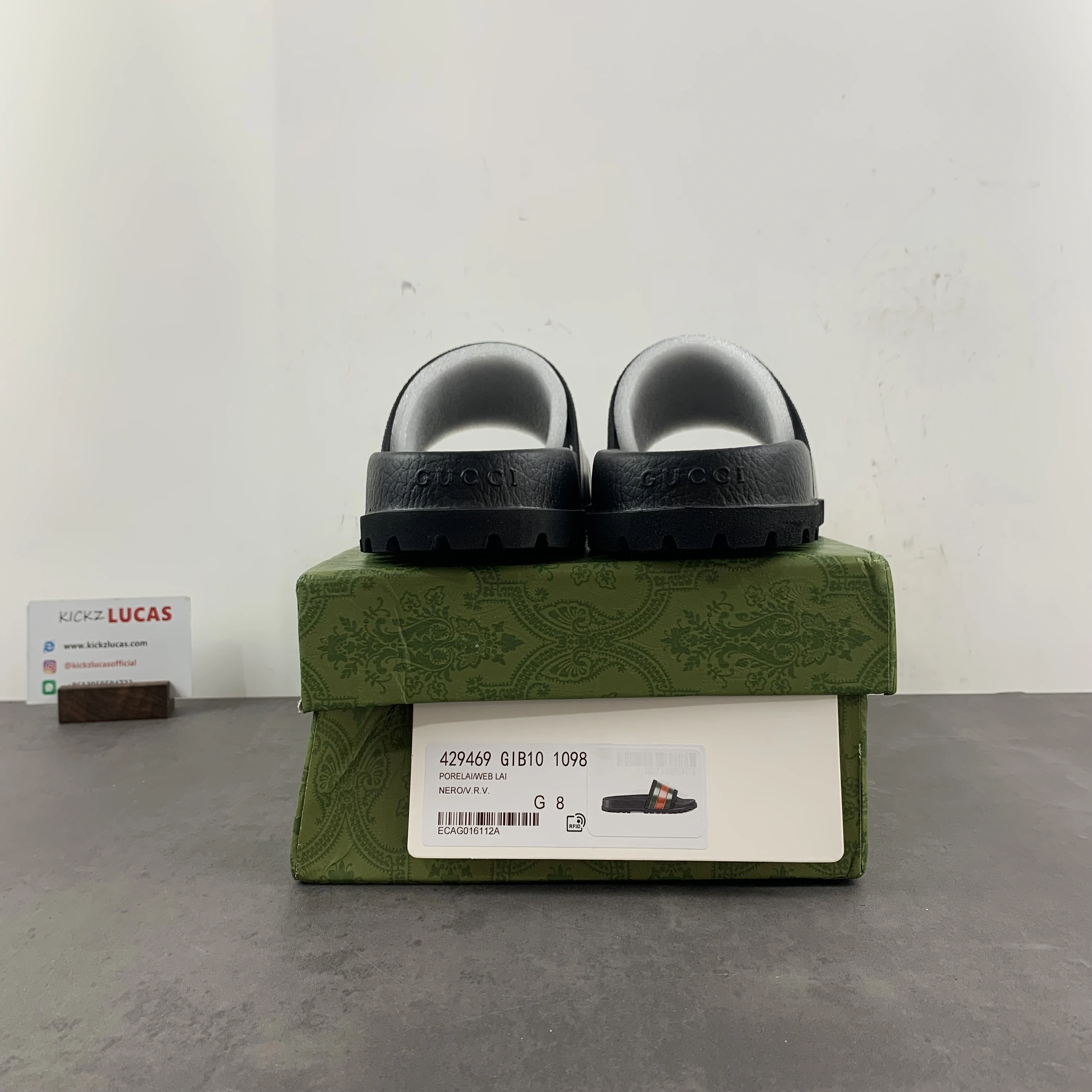 EyeCatching Men Women G*ucci Top Slippers CL 3423