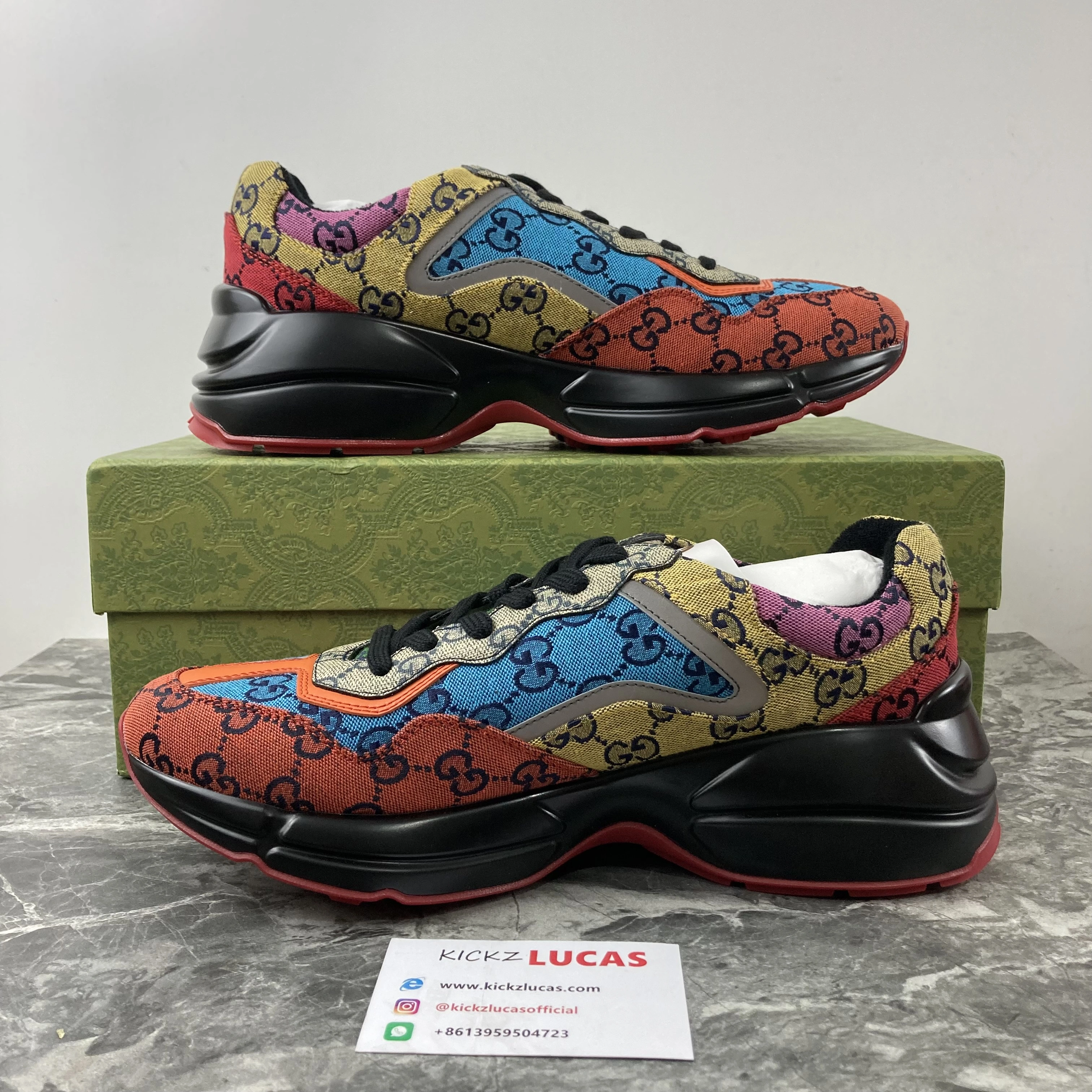TopPick Men Women G*ucci Top Sneaker 221023- 3544