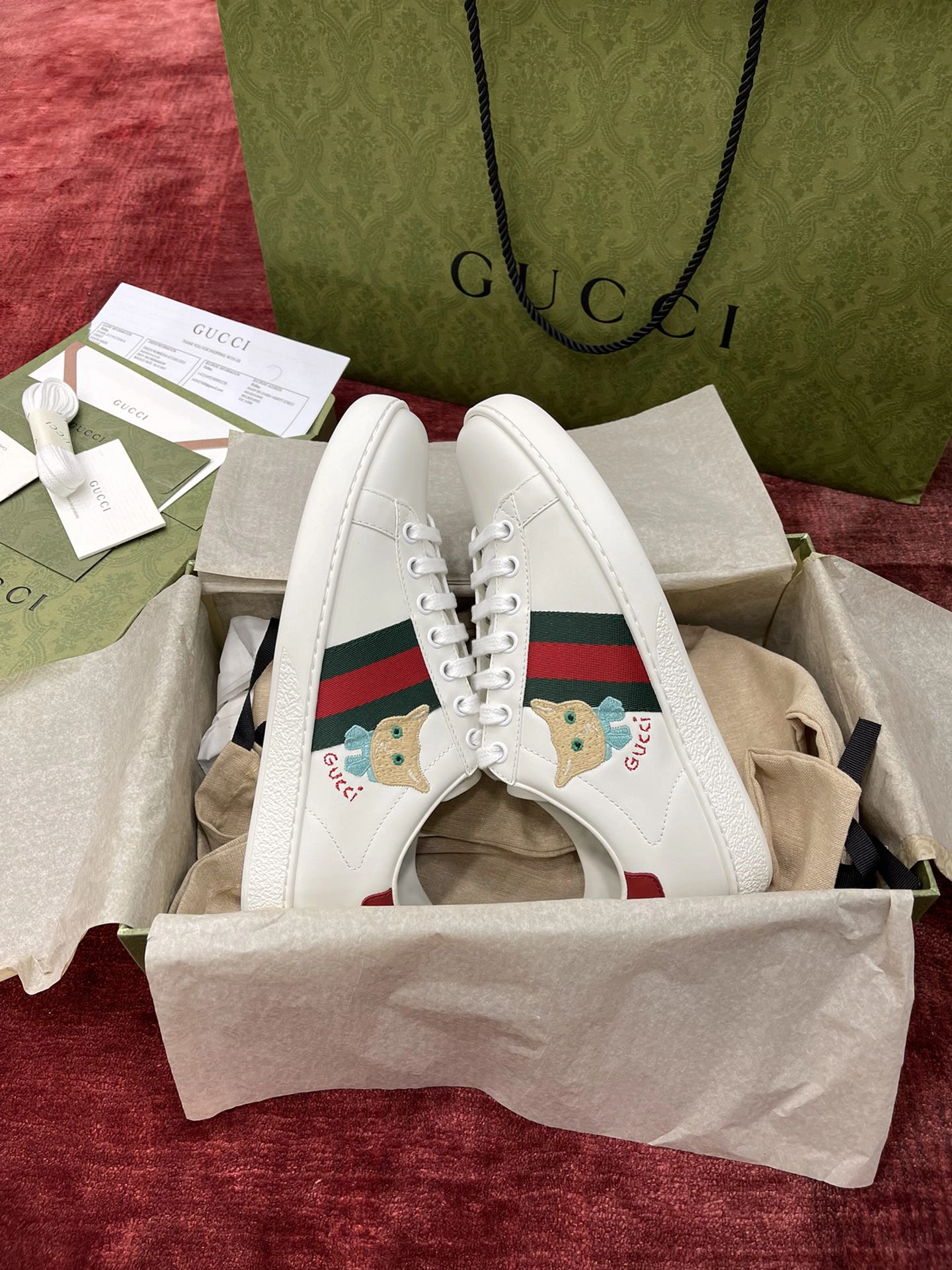 Efficient Men Women G*ucci Top Sneaker 3495