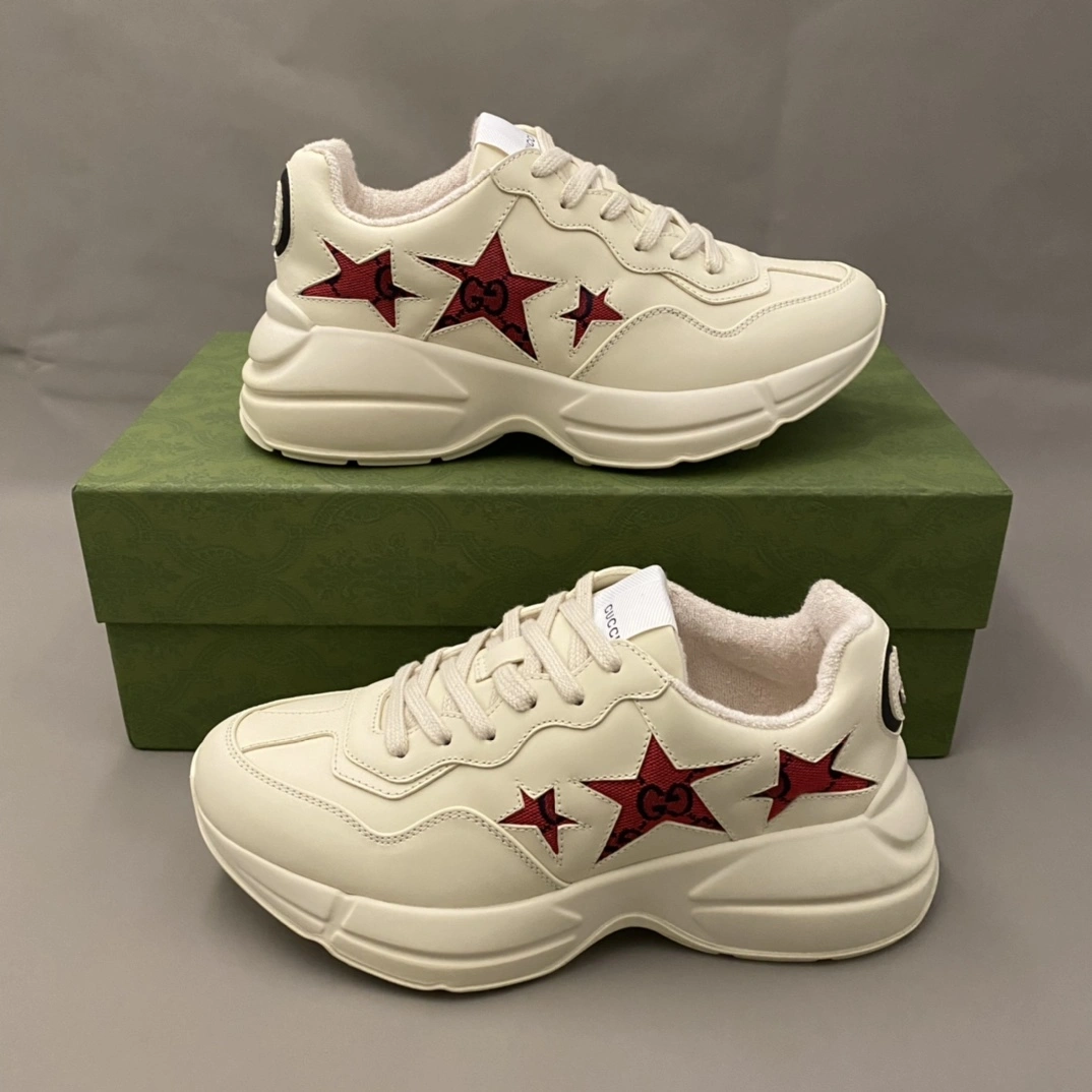 Men Women G*ucci Top Sneaker Refined 3505