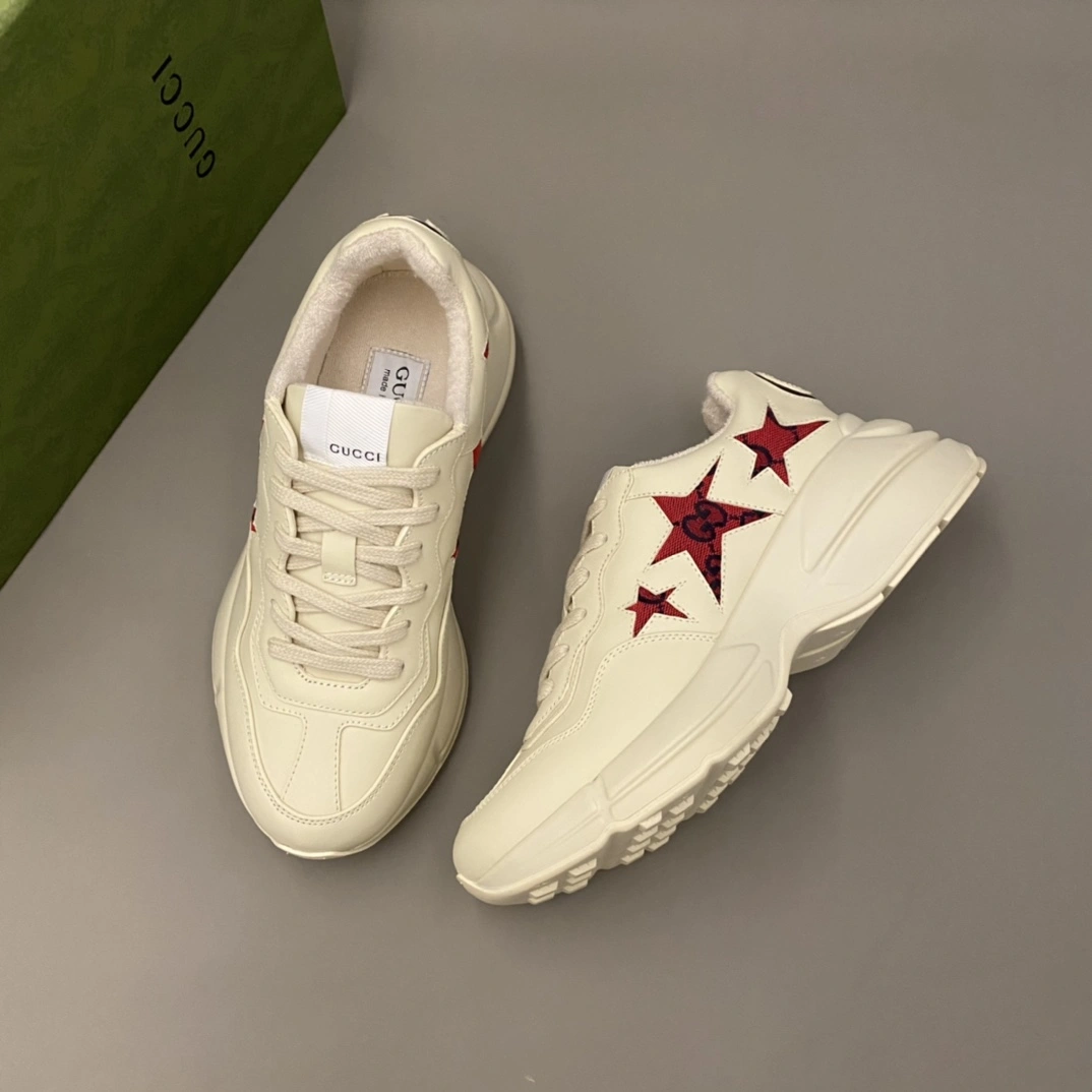 Men Women G*ucci Top Sneaker Refined 3505