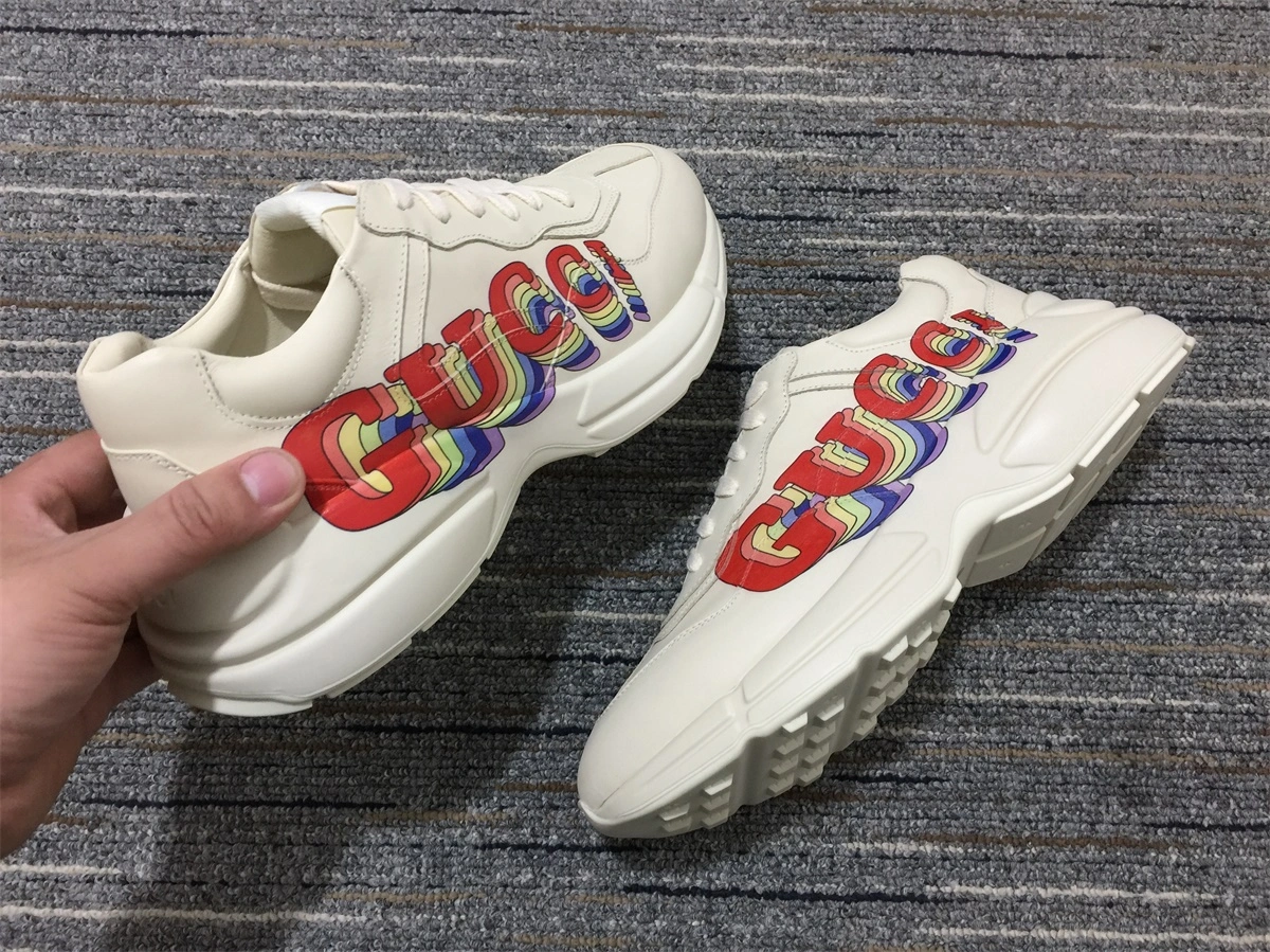 Compact Men Women G*ucci Top Sneaker 3581