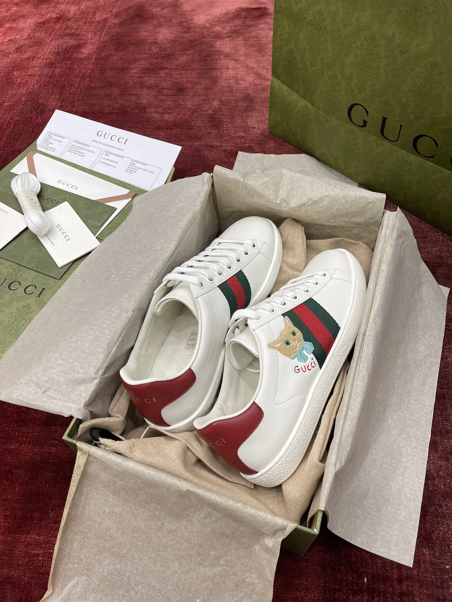 Efficient Men Women G*ucci Top Sneaker 3495