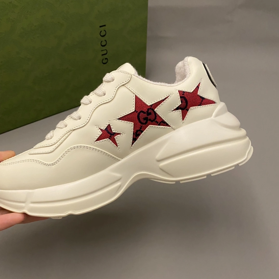 Men Women G*ucci Top Sneaker Refined 3505