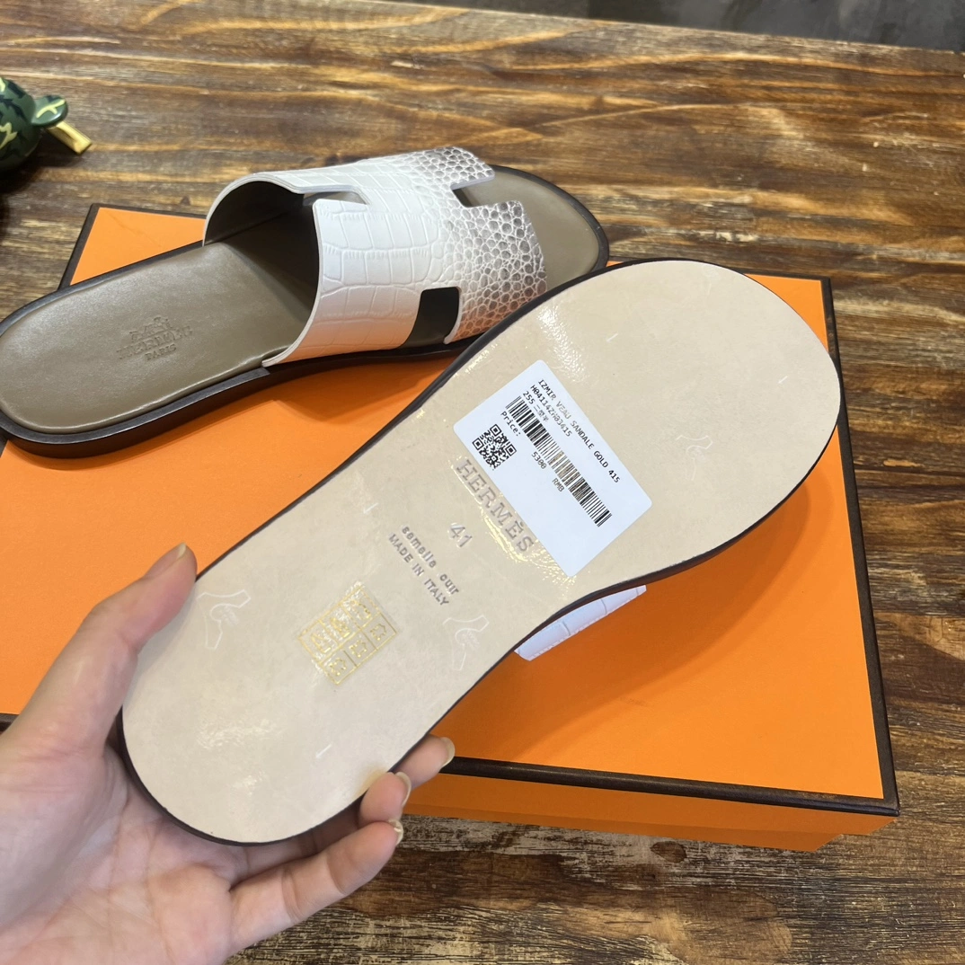 Men Women H*ermes Top Sandals CP 20230612- Breathable 6856