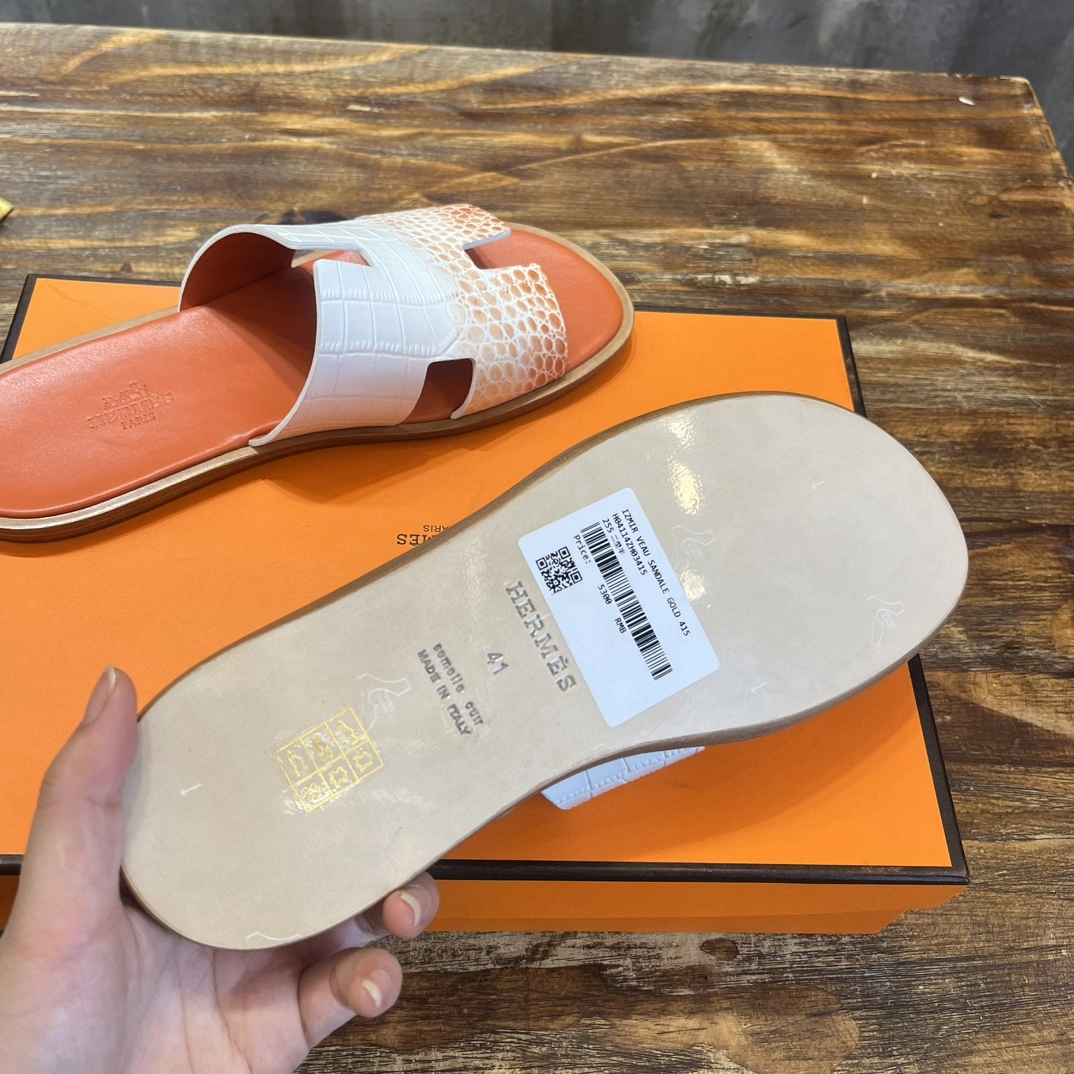 Men Women H*ermes Top Sandals CP 20230612- Breathable 6853