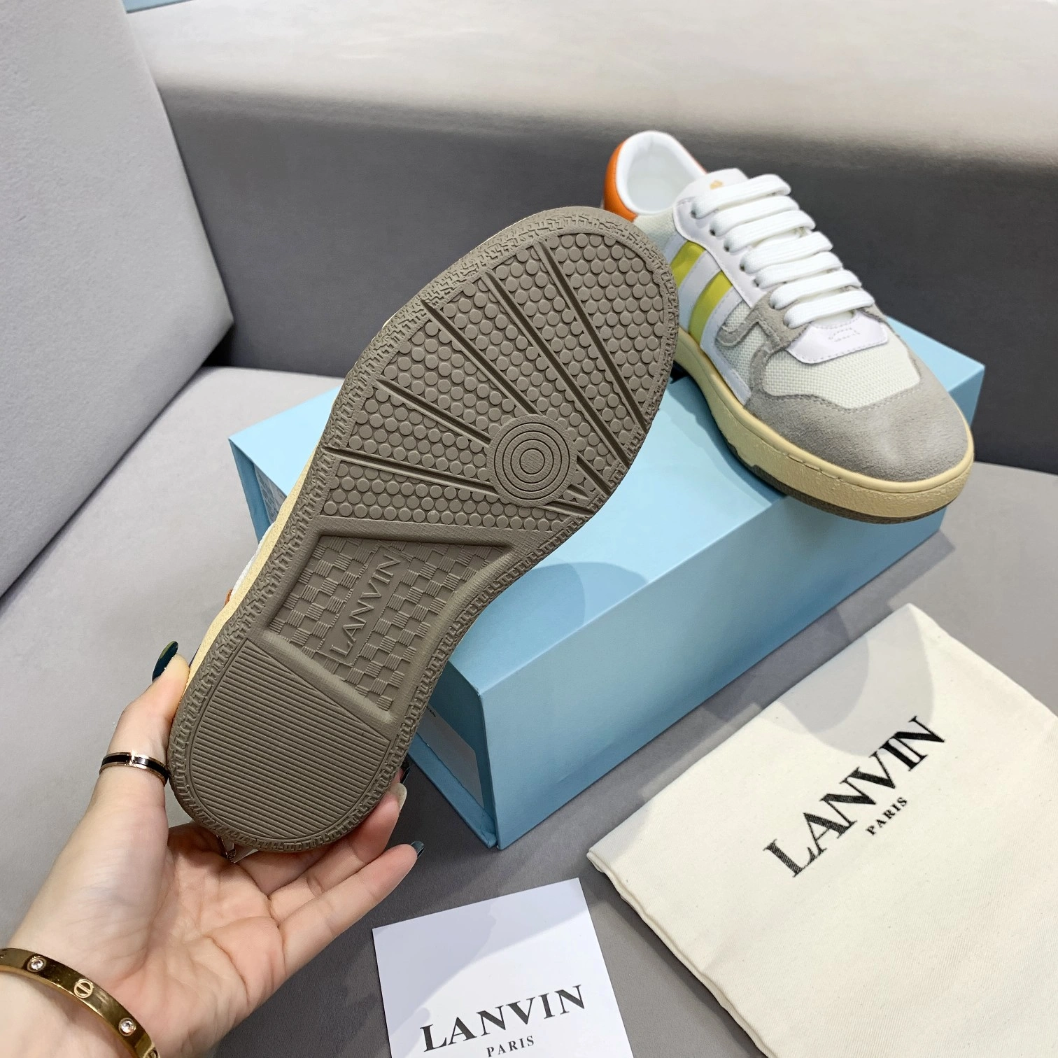 Men Women L*ANVIN Top Sneaker CP230326- Efficient 7100