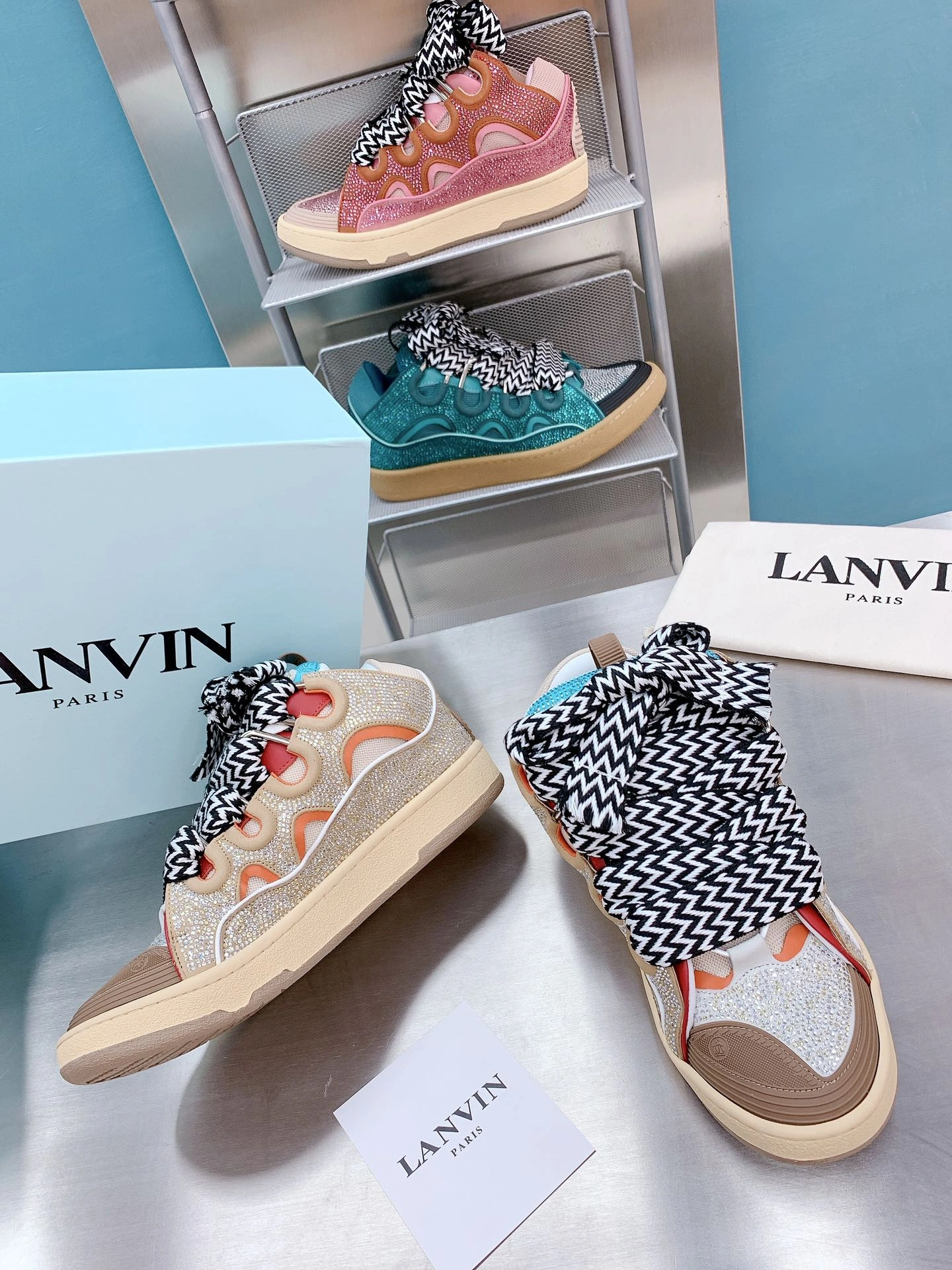 Men Women L*ANVIN Top Sneaker CP230326- FashionForward 7112