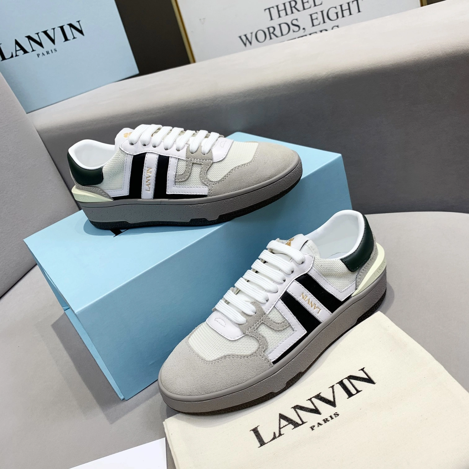 Durable Men Women L*ANVIN Top Sneaker CP230326- 7109