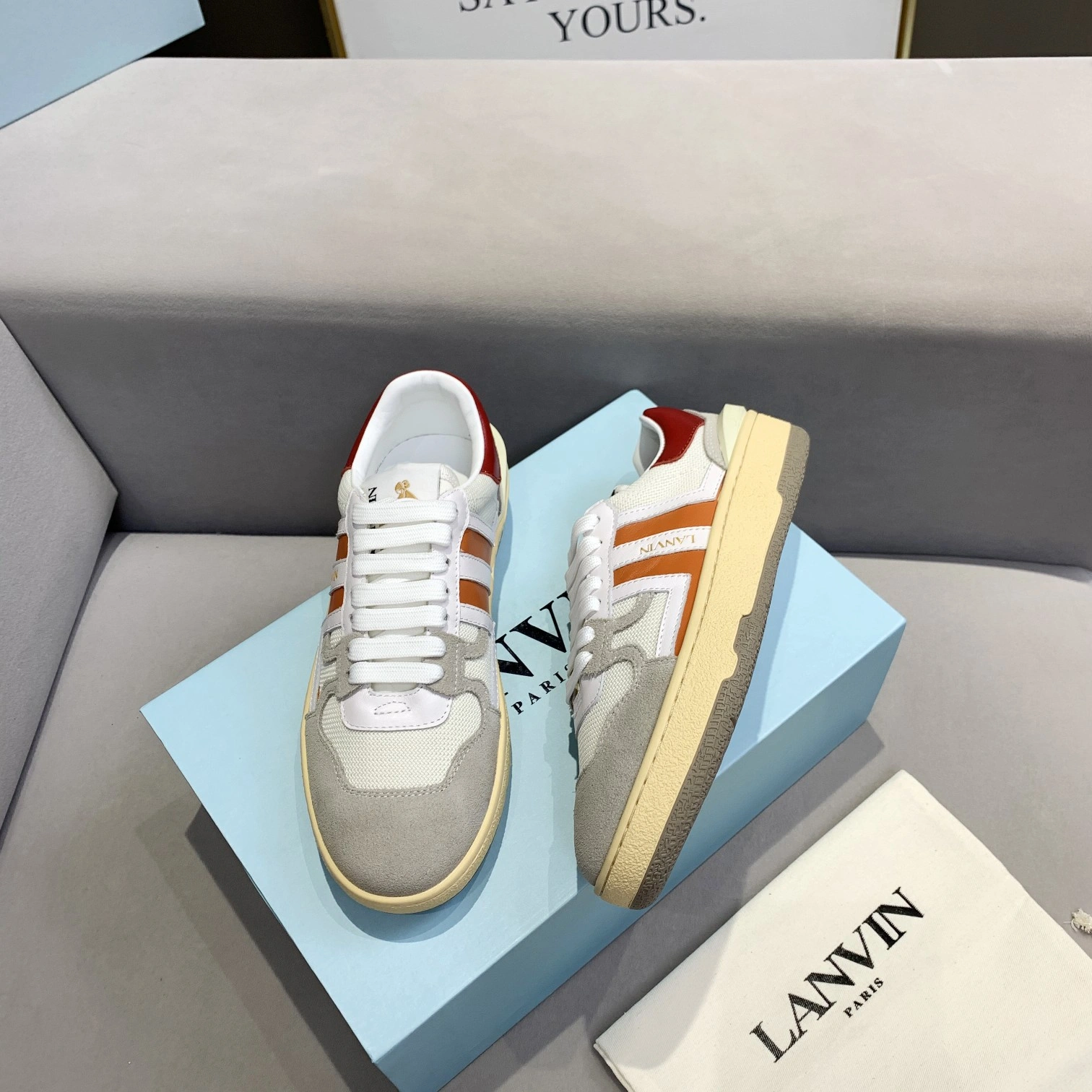 Men Women L*ANVIN Top Sneaker CP230326- Affordable 7108