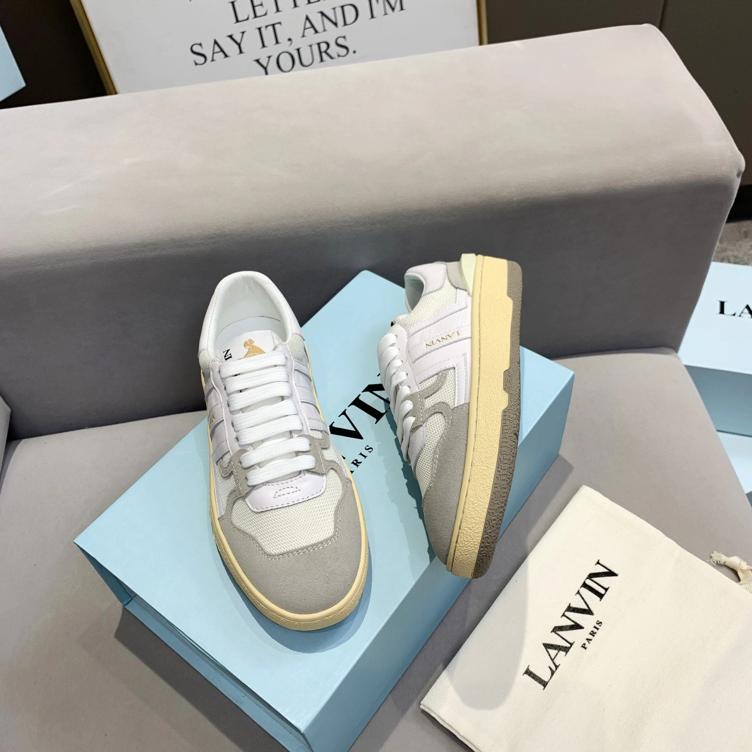 Men Women L*ANVIN Top Sneaker CP230326- Packable 7106