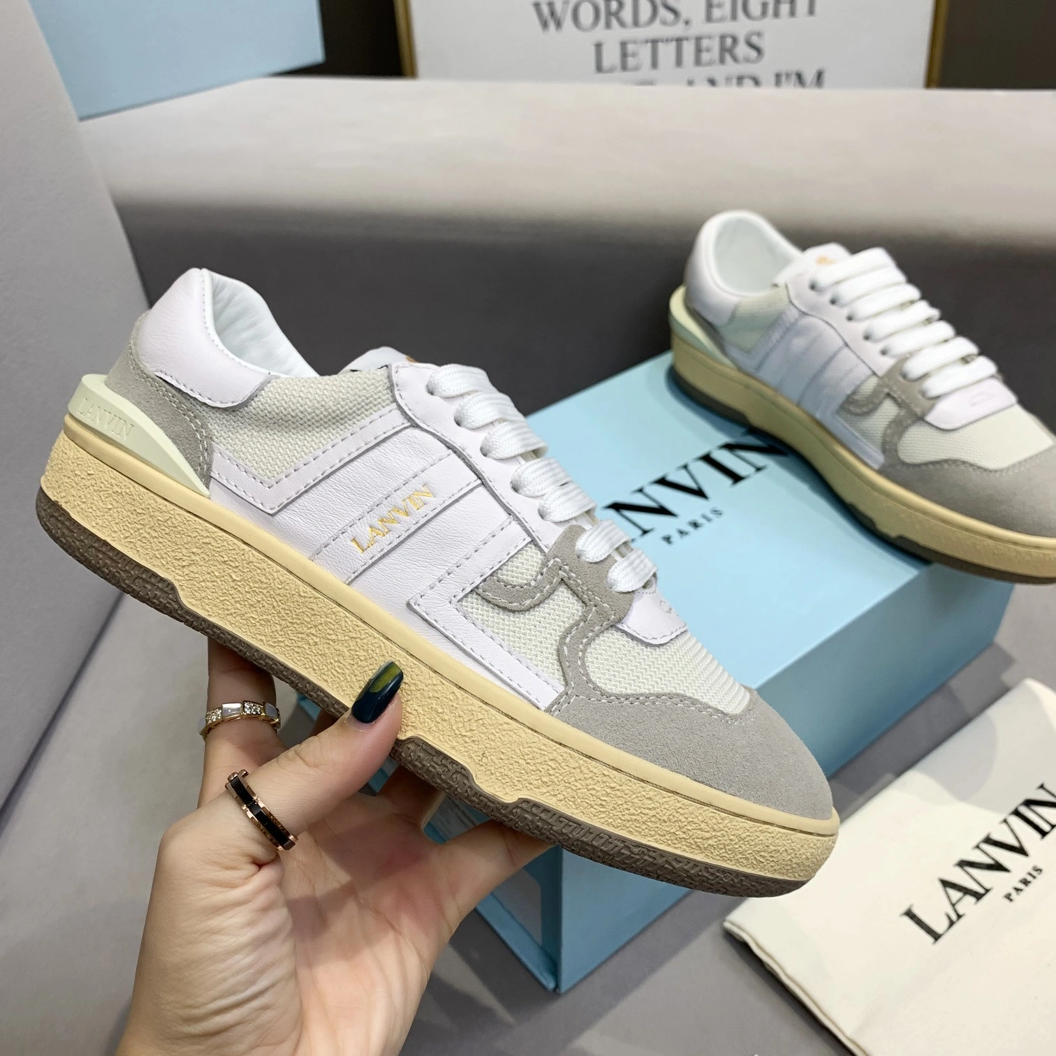 Men Women L*ANVIN Top Sneaker CP230326- Packable 7106