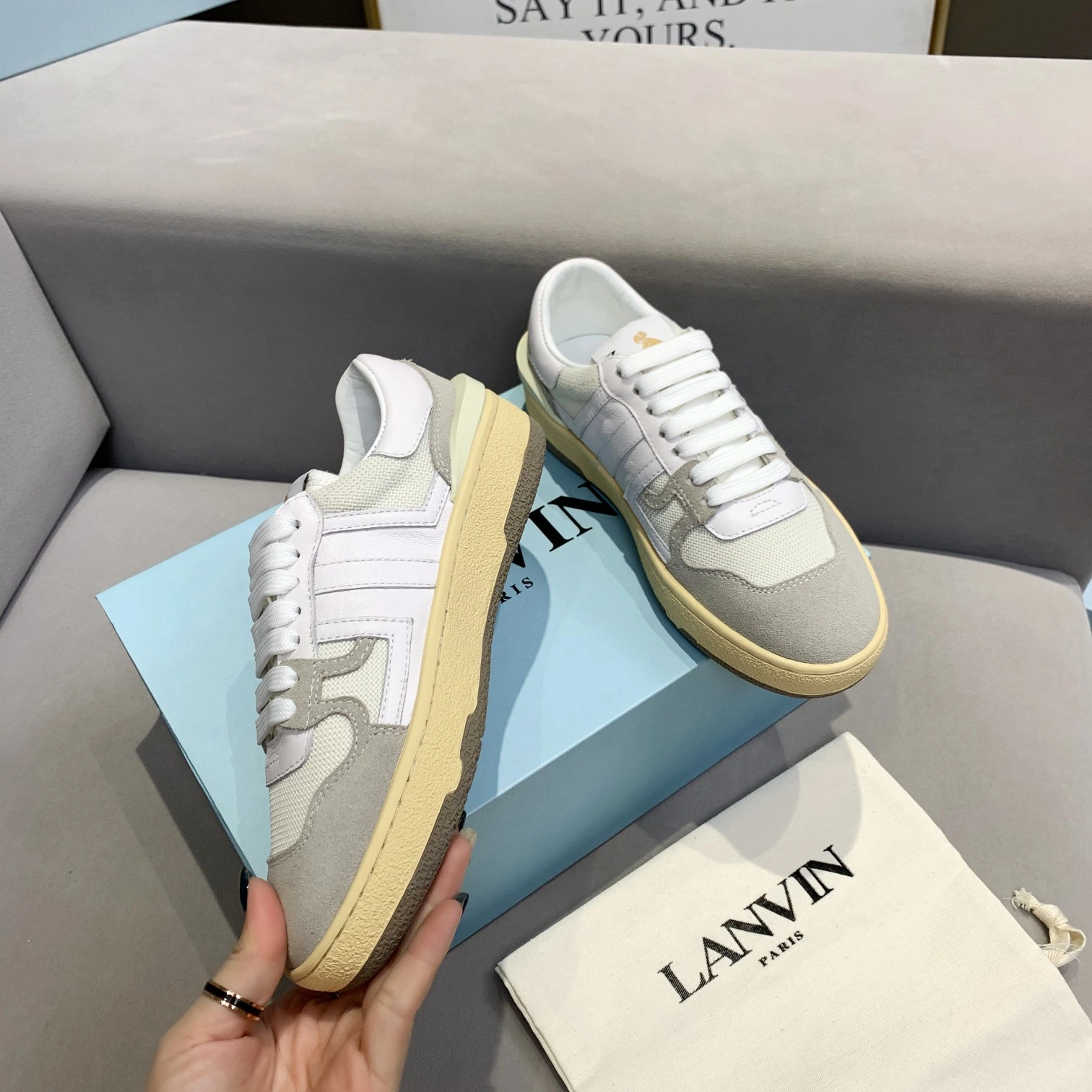 Men Women L*ANVIN Top Sneaker CP230326- Packable 7106