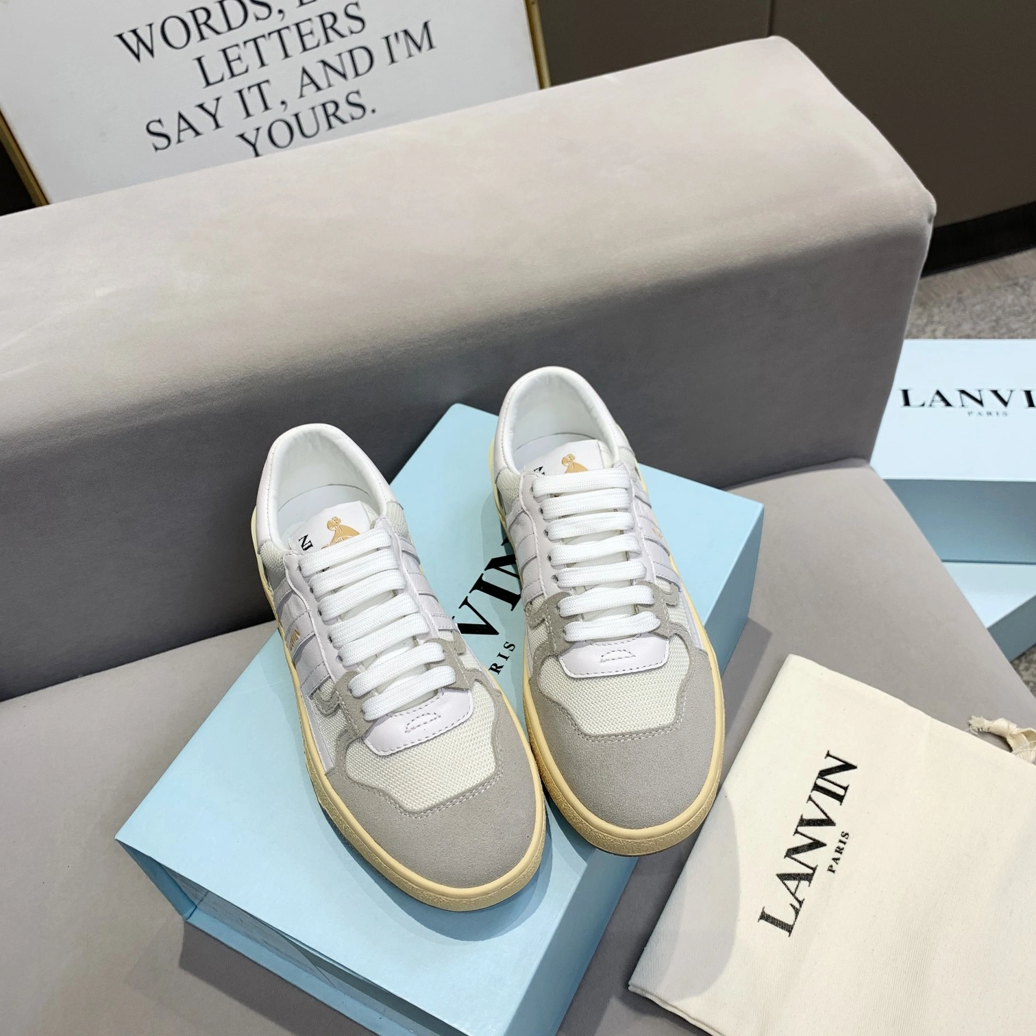 Men Women L*ANVIN Top Sneaker CP230326- Packable 7106