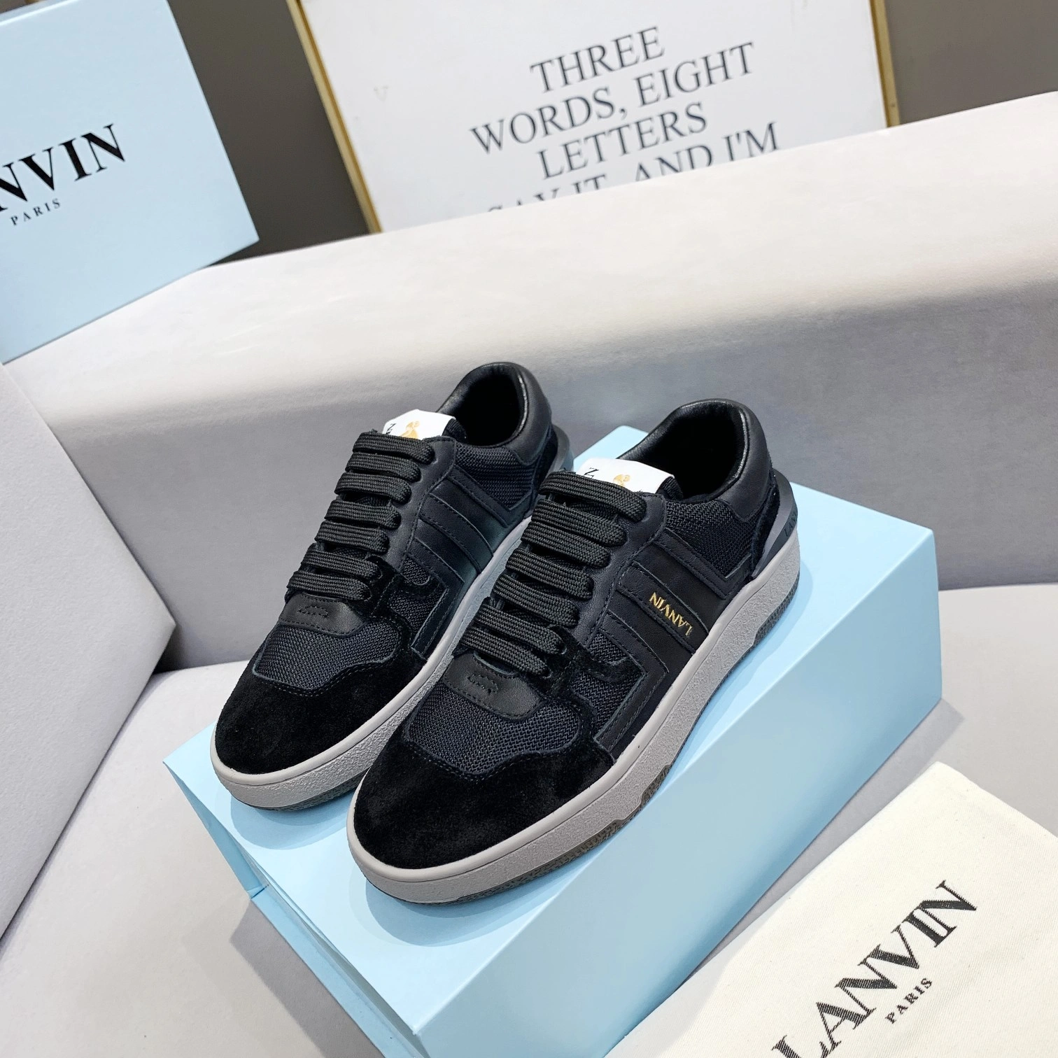 Attractive Men Women L*ANVIN Top Sneaker CP230326- 7105