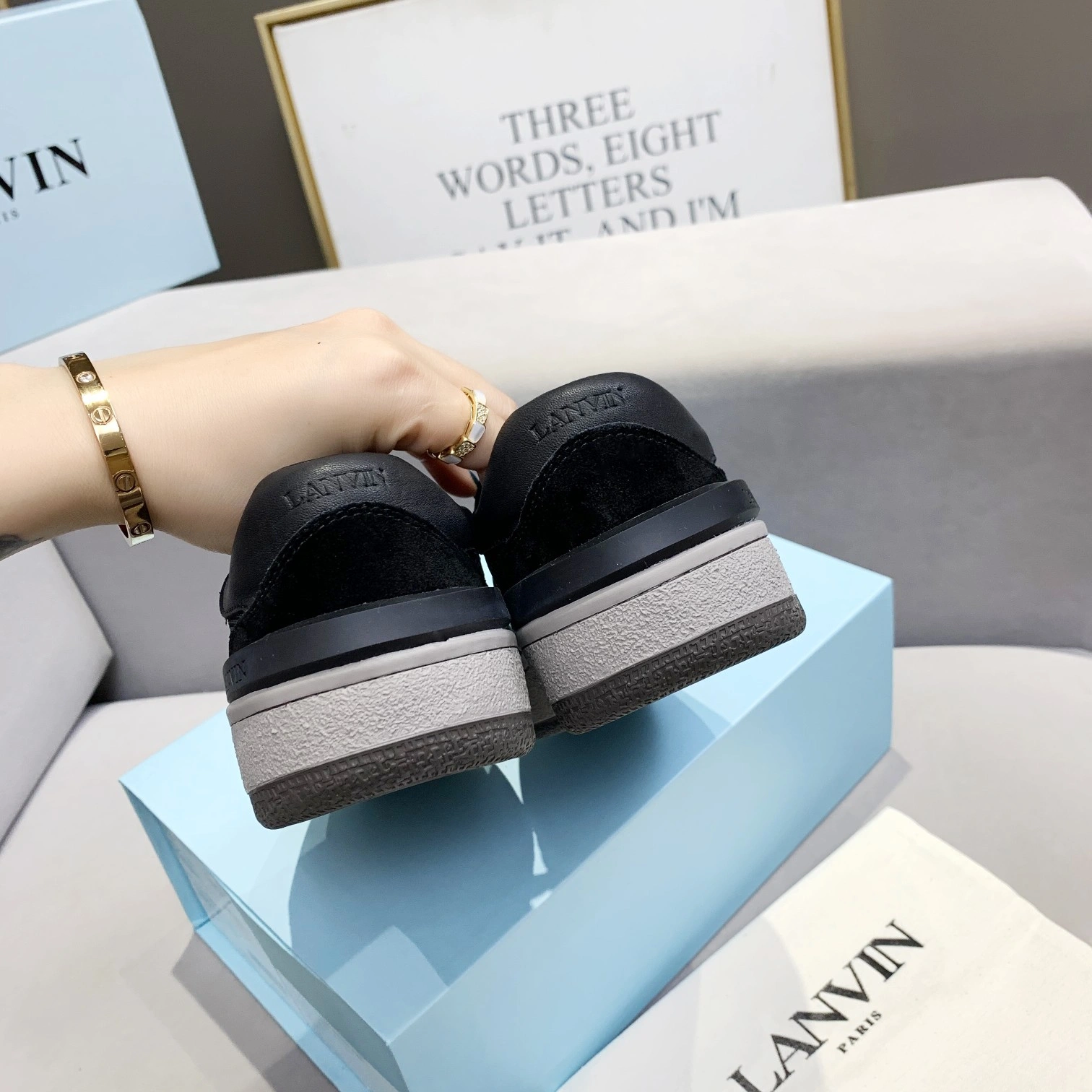 Attractive Men Women L*ANVIN Top Sneaker CP230326- 7105