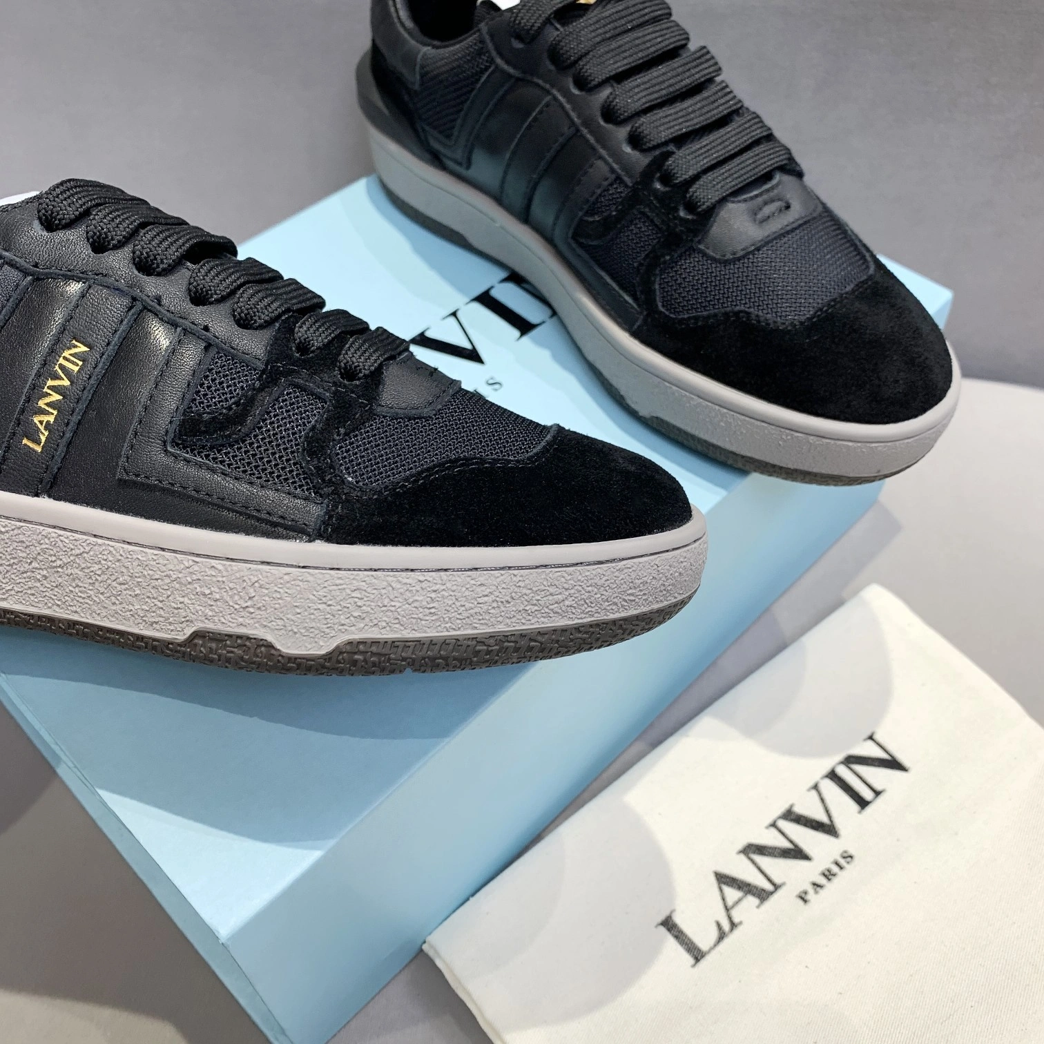 Attractive Men Women L*ANVIN Top Sneaker CP230326- 7105