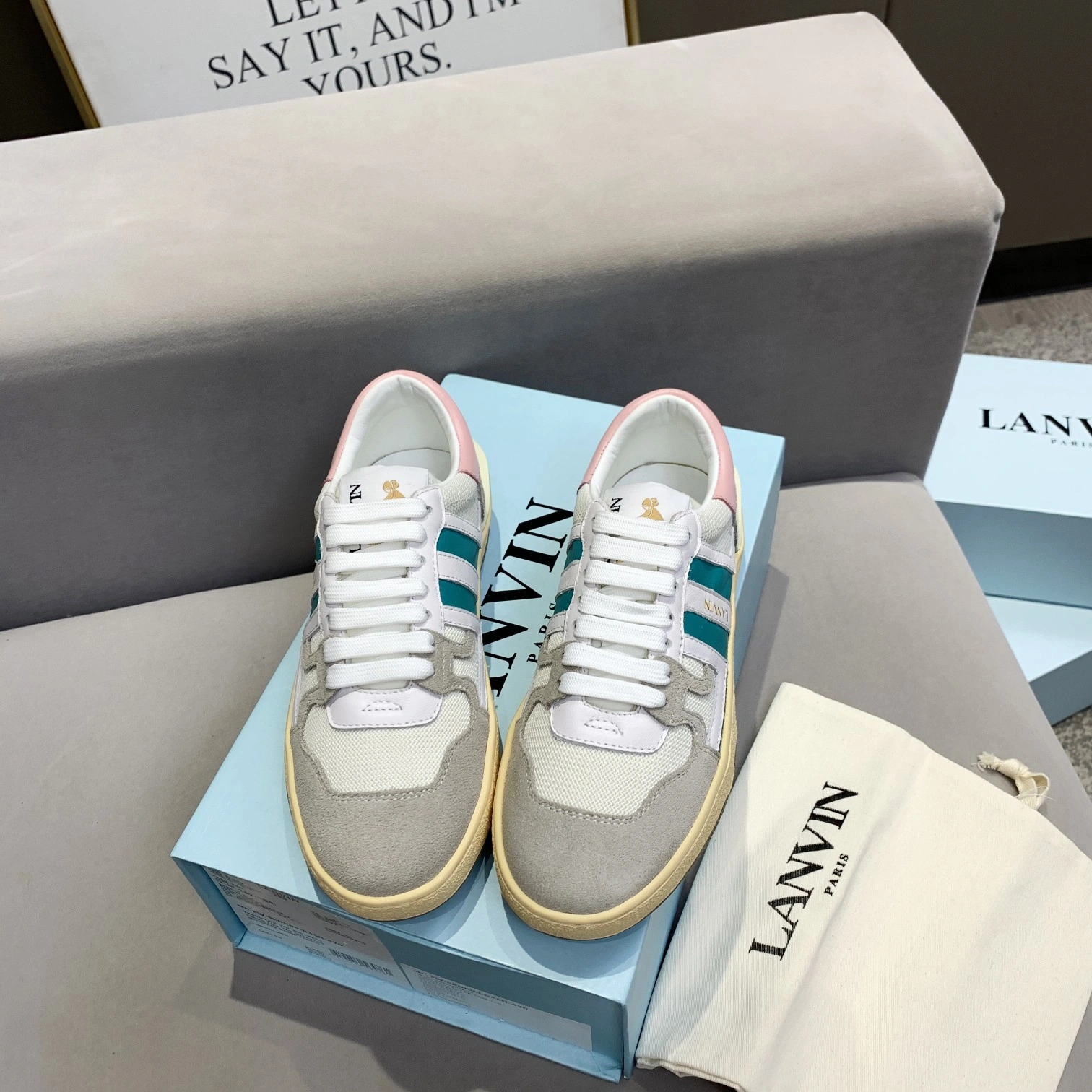 Chic Men Women L*ANVIN Top Sneaker CP230326- 7104