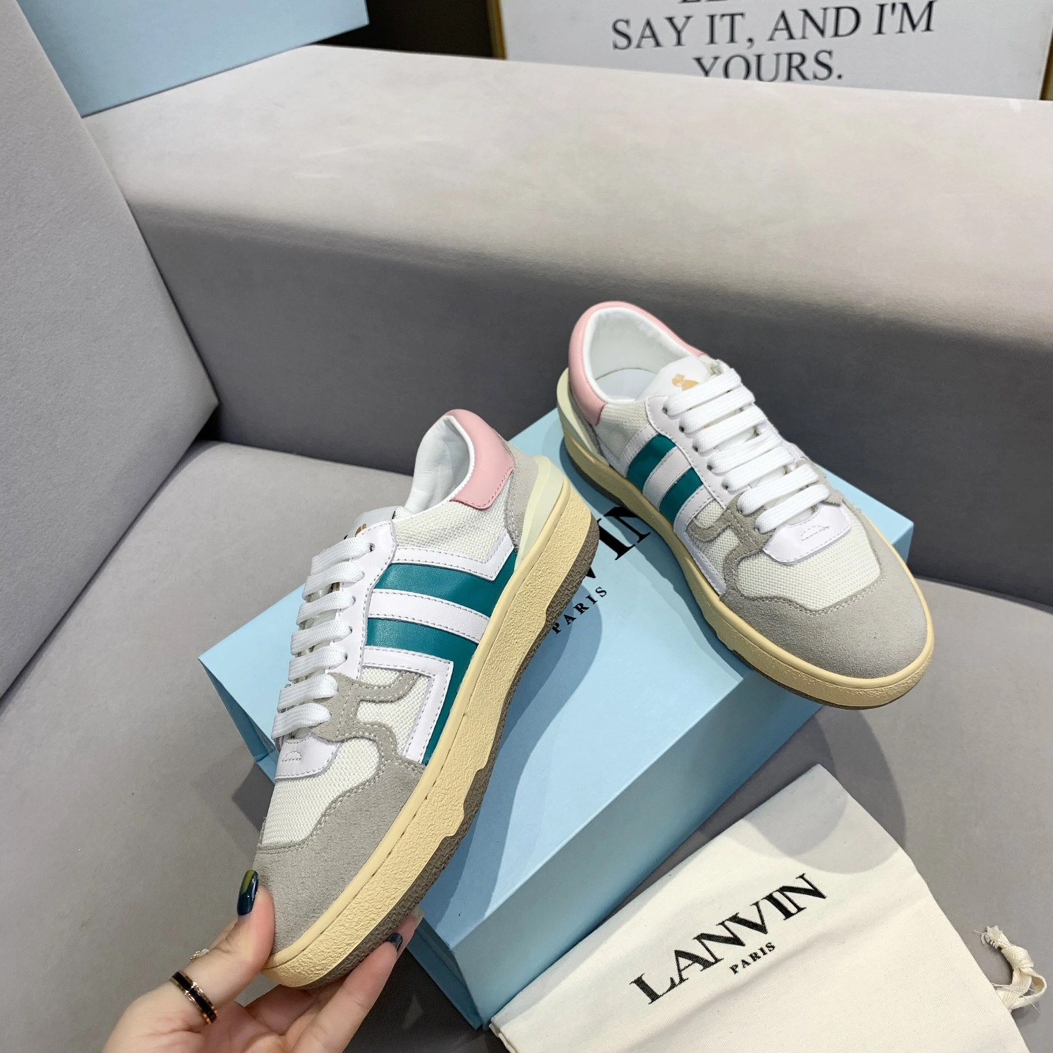 Chic Men Women L*ANVIN Top Sneaker CP230326- 7104