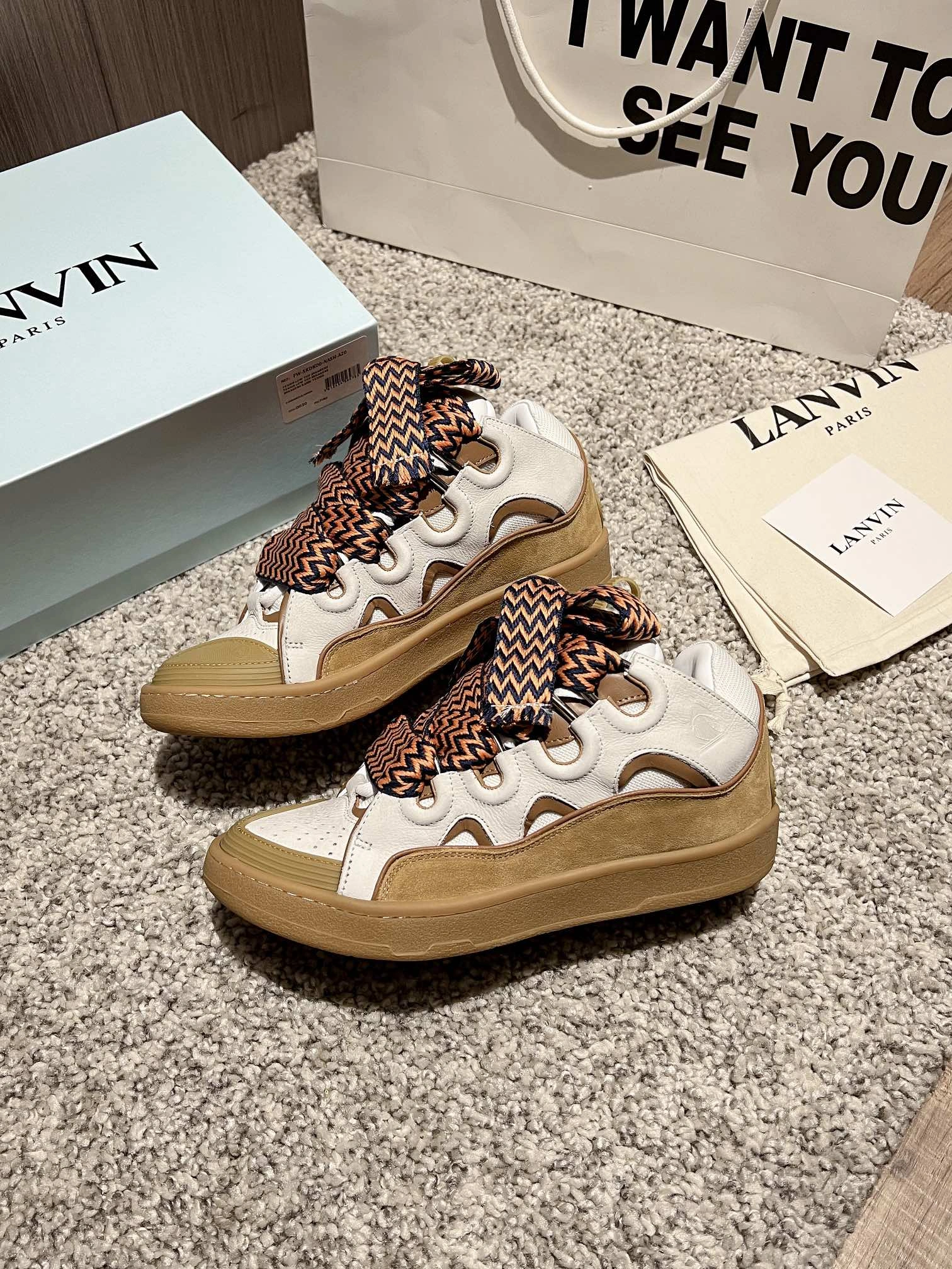 Men Women L*ANVIN Top Sneaker CP230329- Colorful 7082