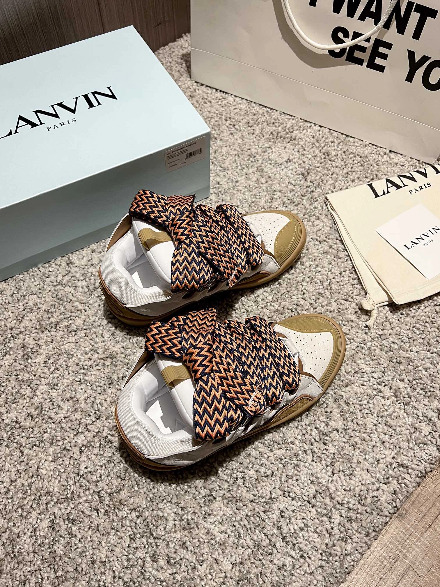 Men Women L*ANVIN Top Sneaker CP230329- Colorful 7082