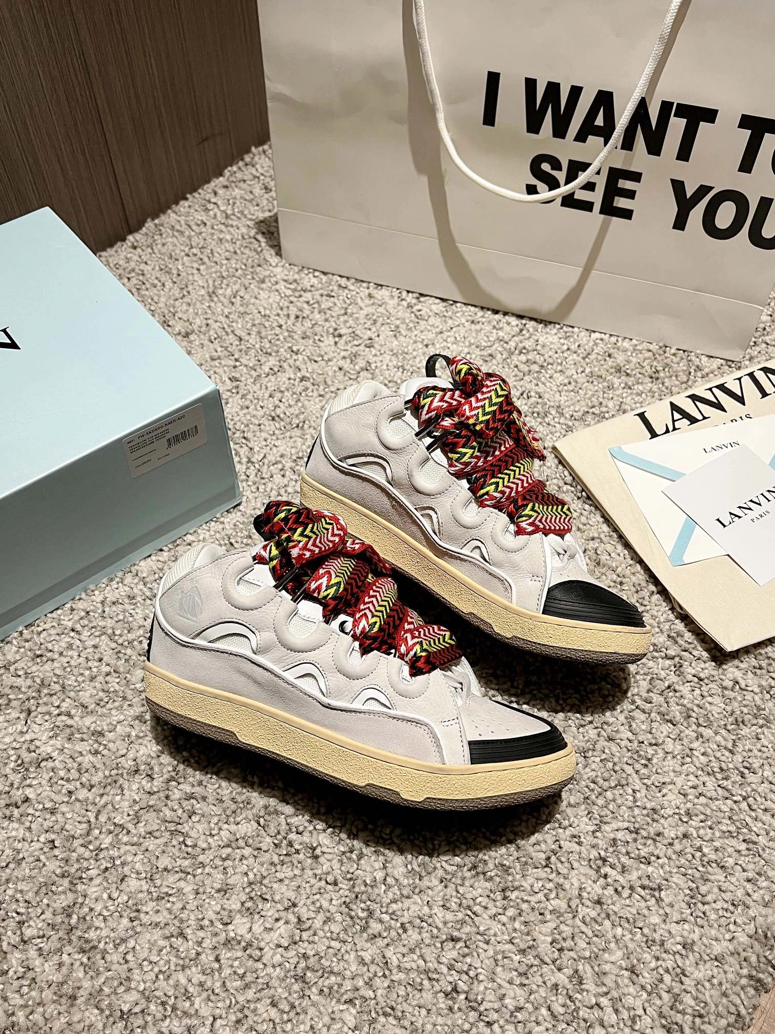 Men Women L*ANVIN Top Sneaker CP230329- Durable 7091