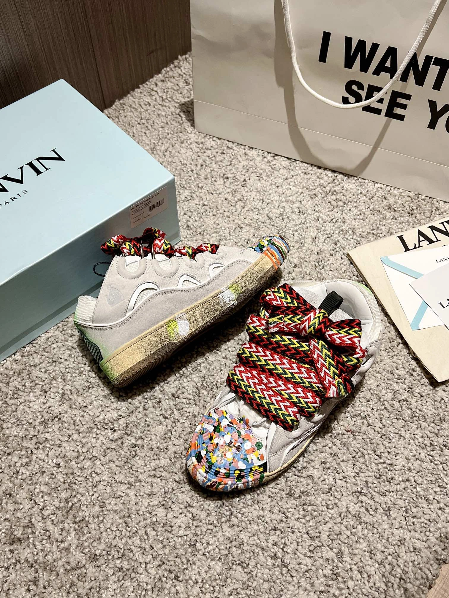 Men Women L*ANVIN Top Sneaker CP230329- Colorful 7062