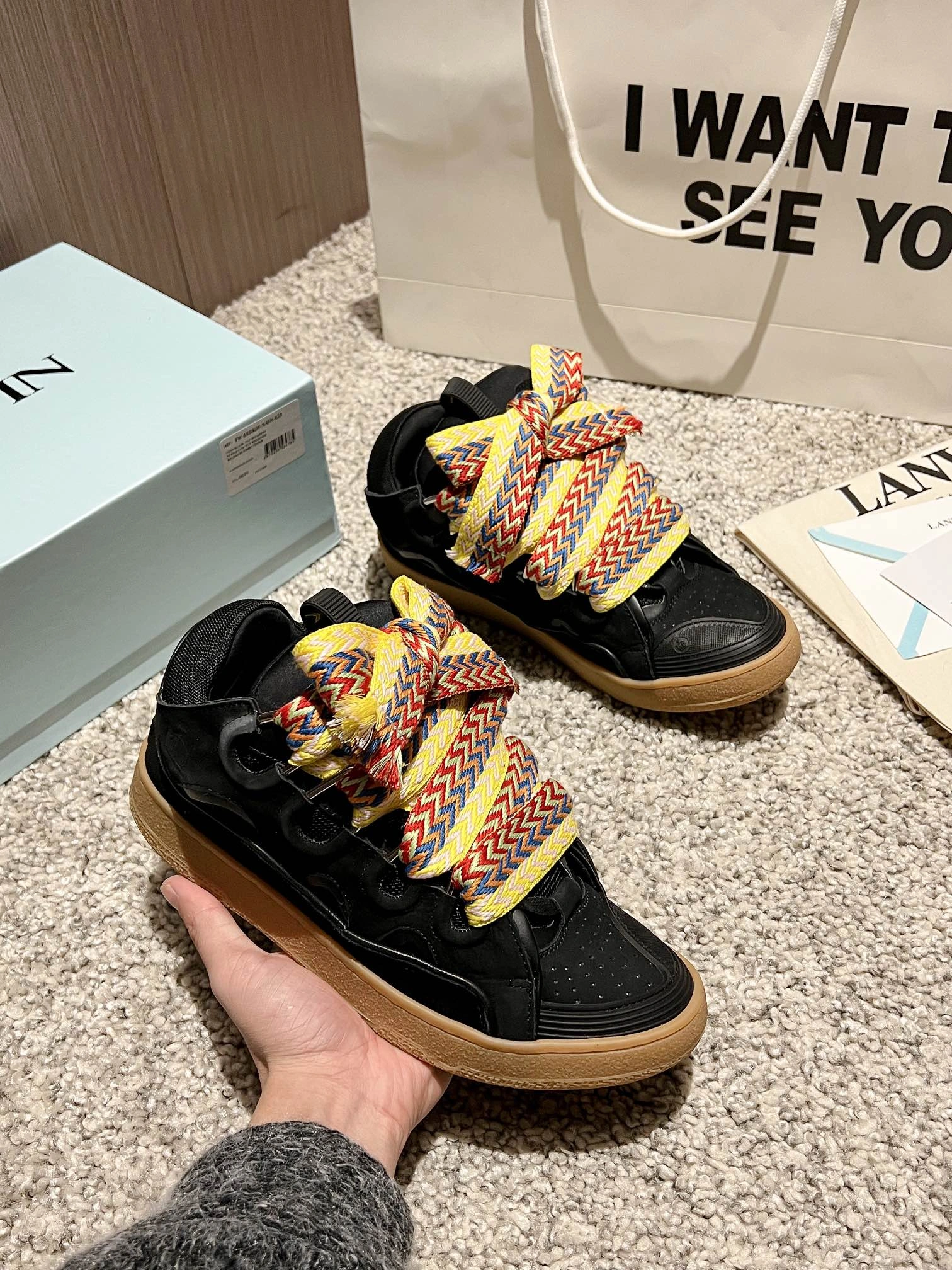 OnTrend Men Women L*ANVIN Top Sneaker CP230329- 7089