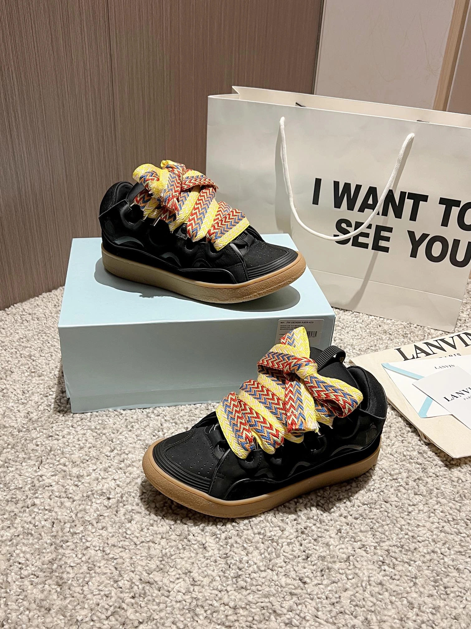 OnTrend Men Women L*ANVIN Top Sneaker CP230329- 7089
