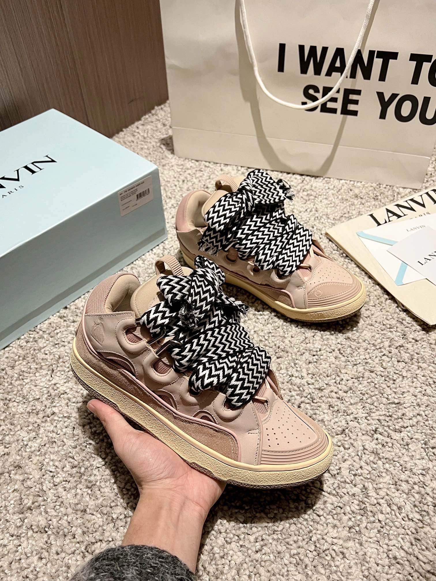 Bright Men Women L*ANVIN Top Sneaker CP230329- 7087