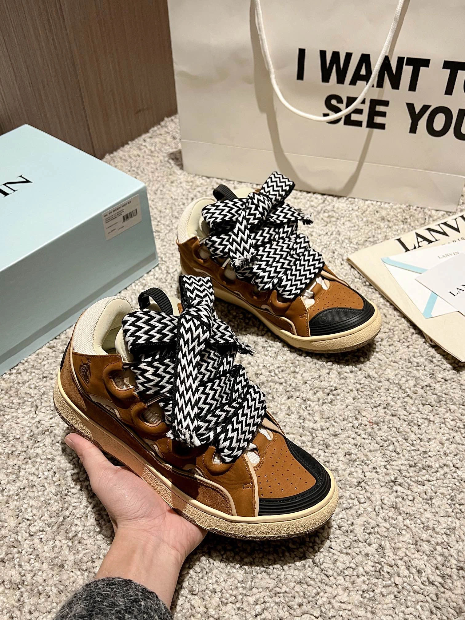 Men Women L*ANVIN Top Sneaker CP230329- Minimalist 7086