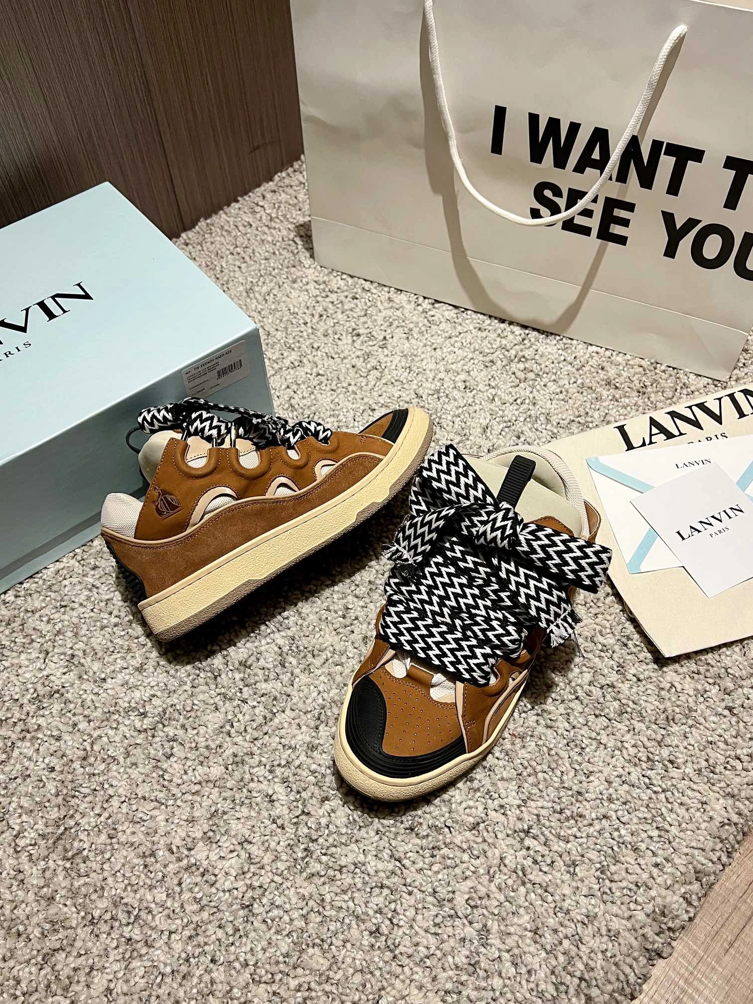 Men Women L*ANVIN Top Sneaker CP230329- Minimalist 7086