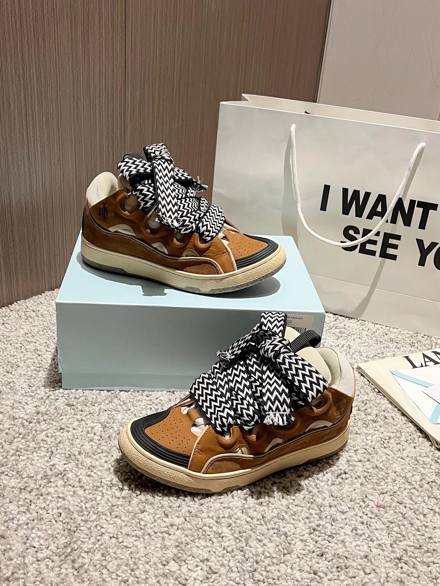 Men Women L*ANVIN Top Sneaker CP230329- Minimalist 7086