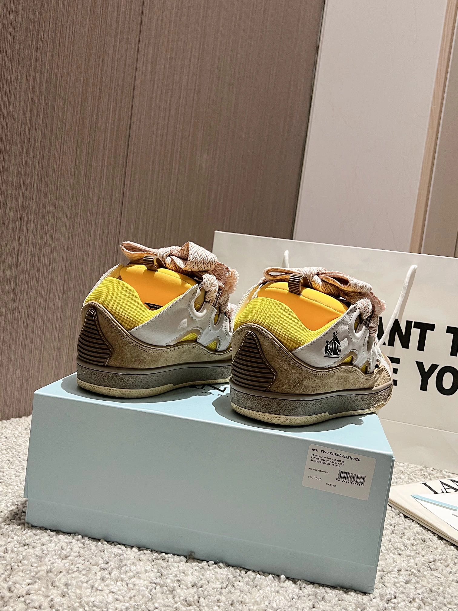 Men Women L*ANVIN Top Sneaker CP230329- SmoothTexture 7085