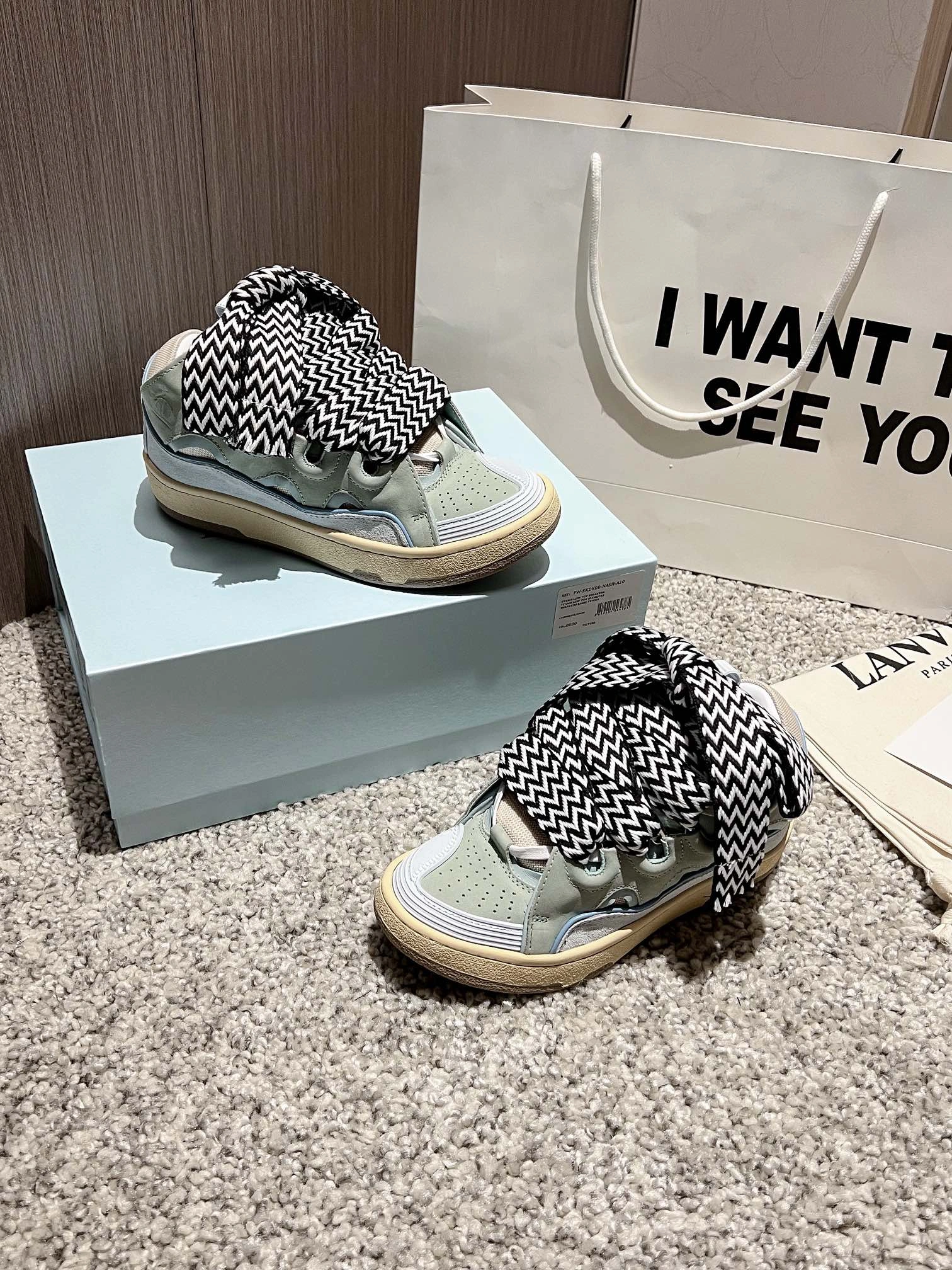Trendsetting Men Women L*ANVIN Top Sneaker CP230329- 7084