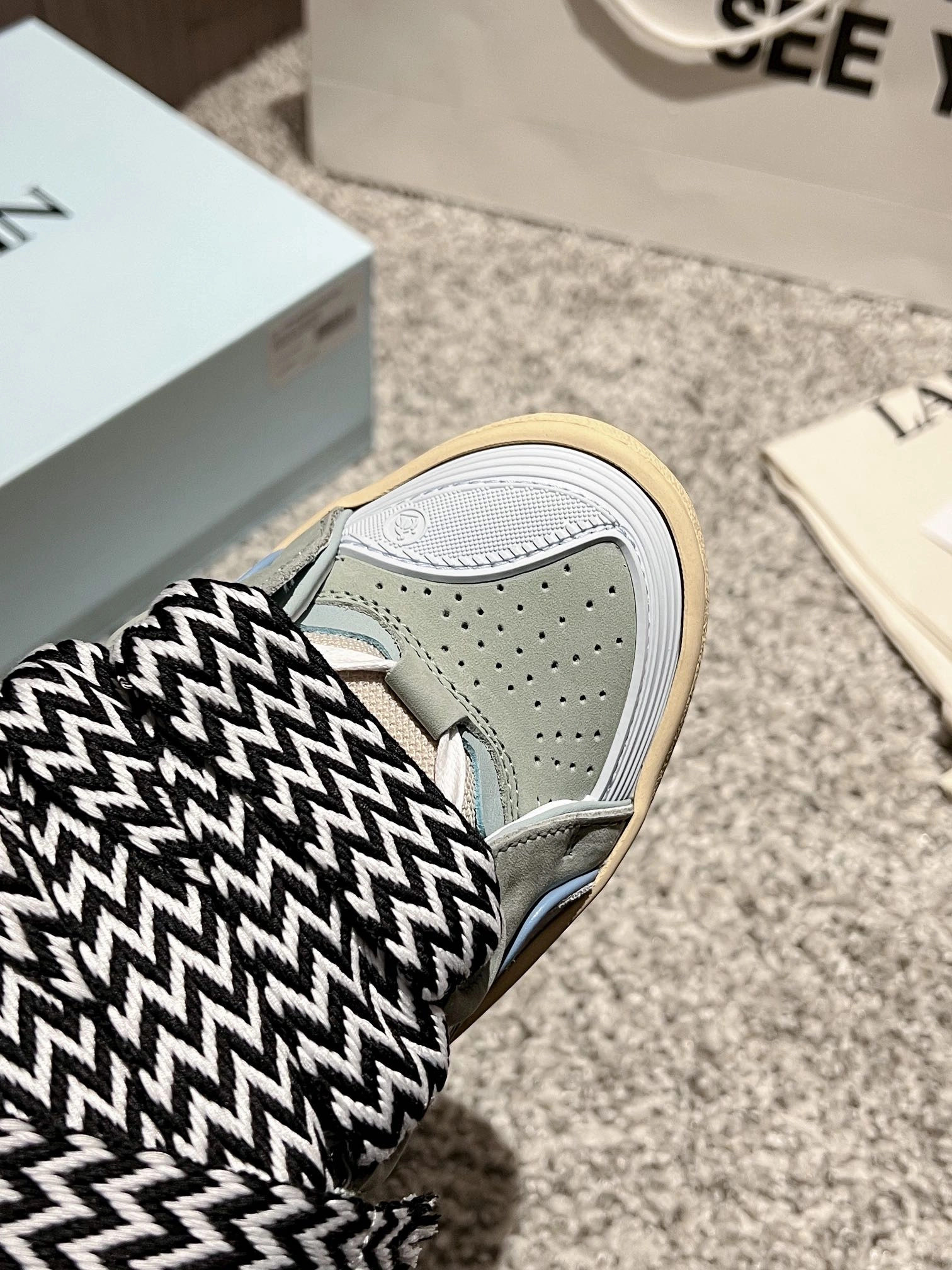 Trendsetting Men Women L*ANVIN Top Sneaker CP230329- 7084