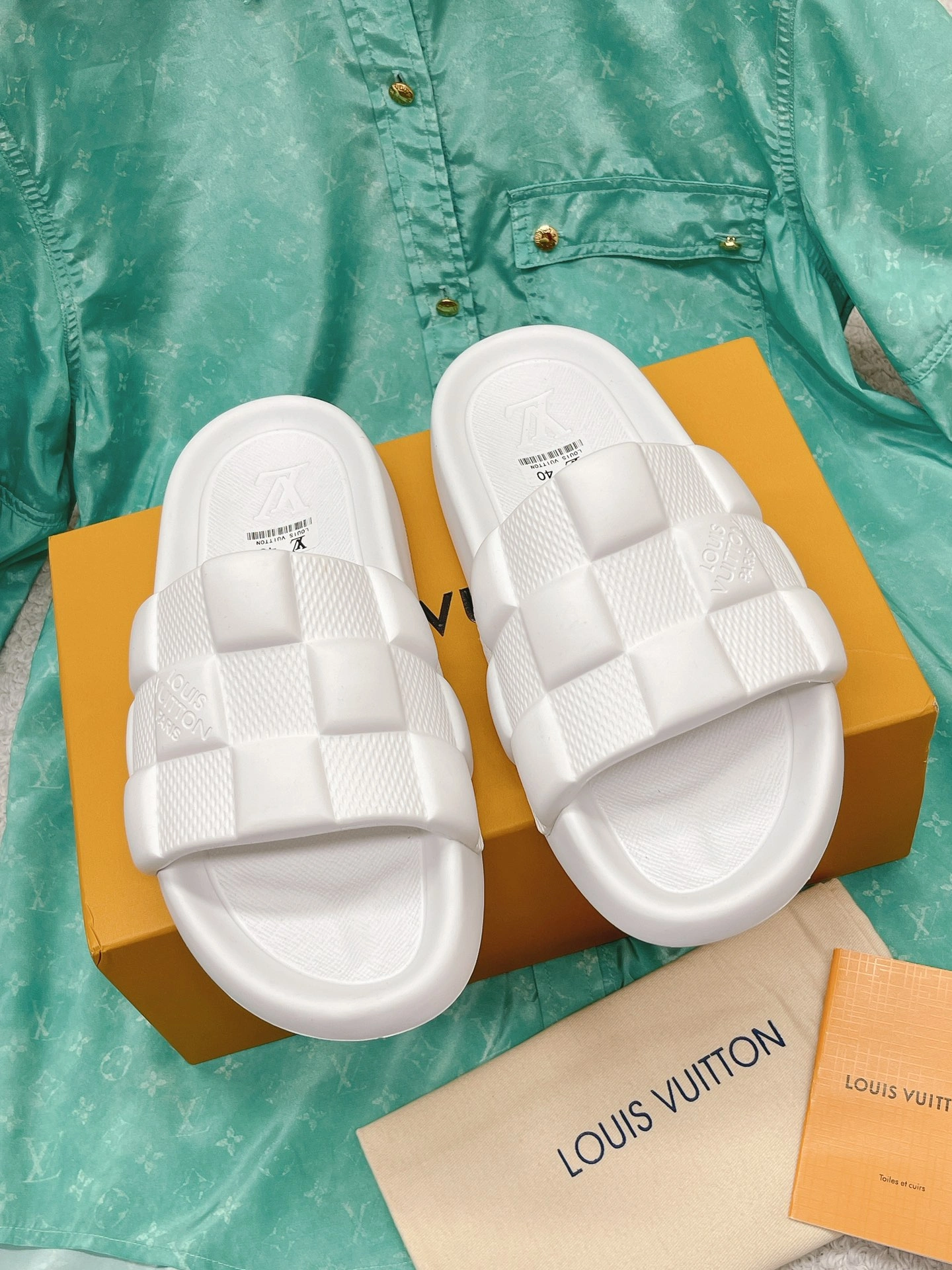 Men Women L*ouis V*uitton Slippers CP 20230526 - Flexible 3993