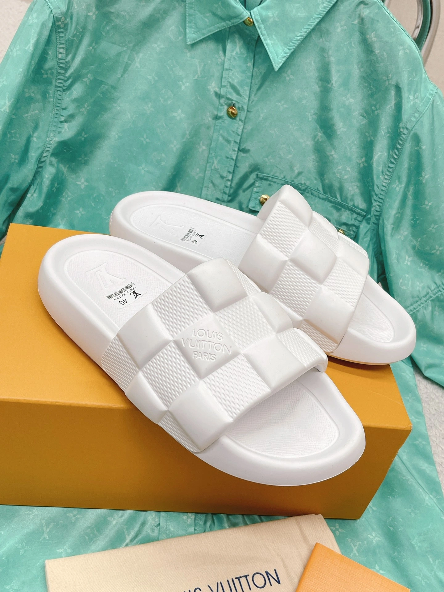 Men Women L*ouis V*uitton Slippers CP 20230526 - Flexible 3993