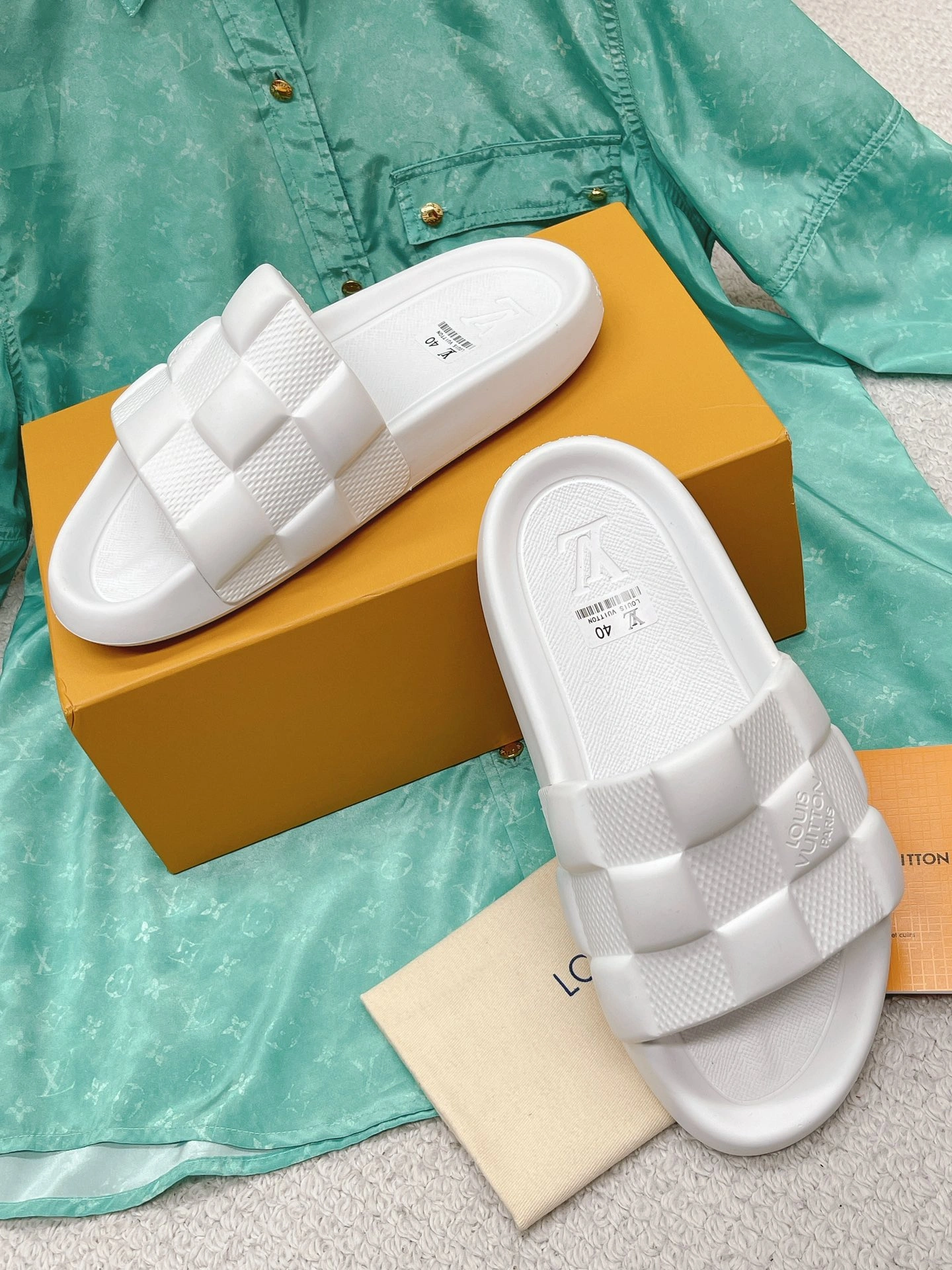 Men Women L*ouis V*uitton Slippers CP 20230526 - Flexible 3993