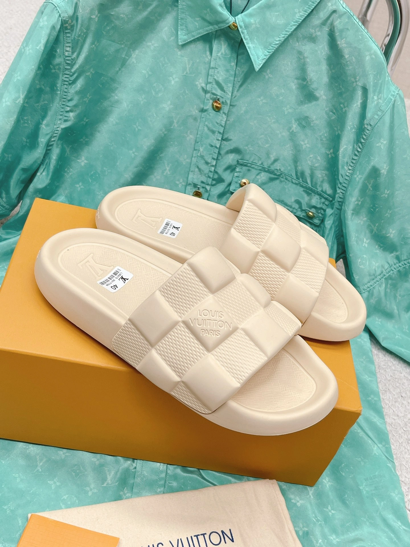 Men Women L*ouis V*uitton Slippers CP 20230526 - Compact 3991