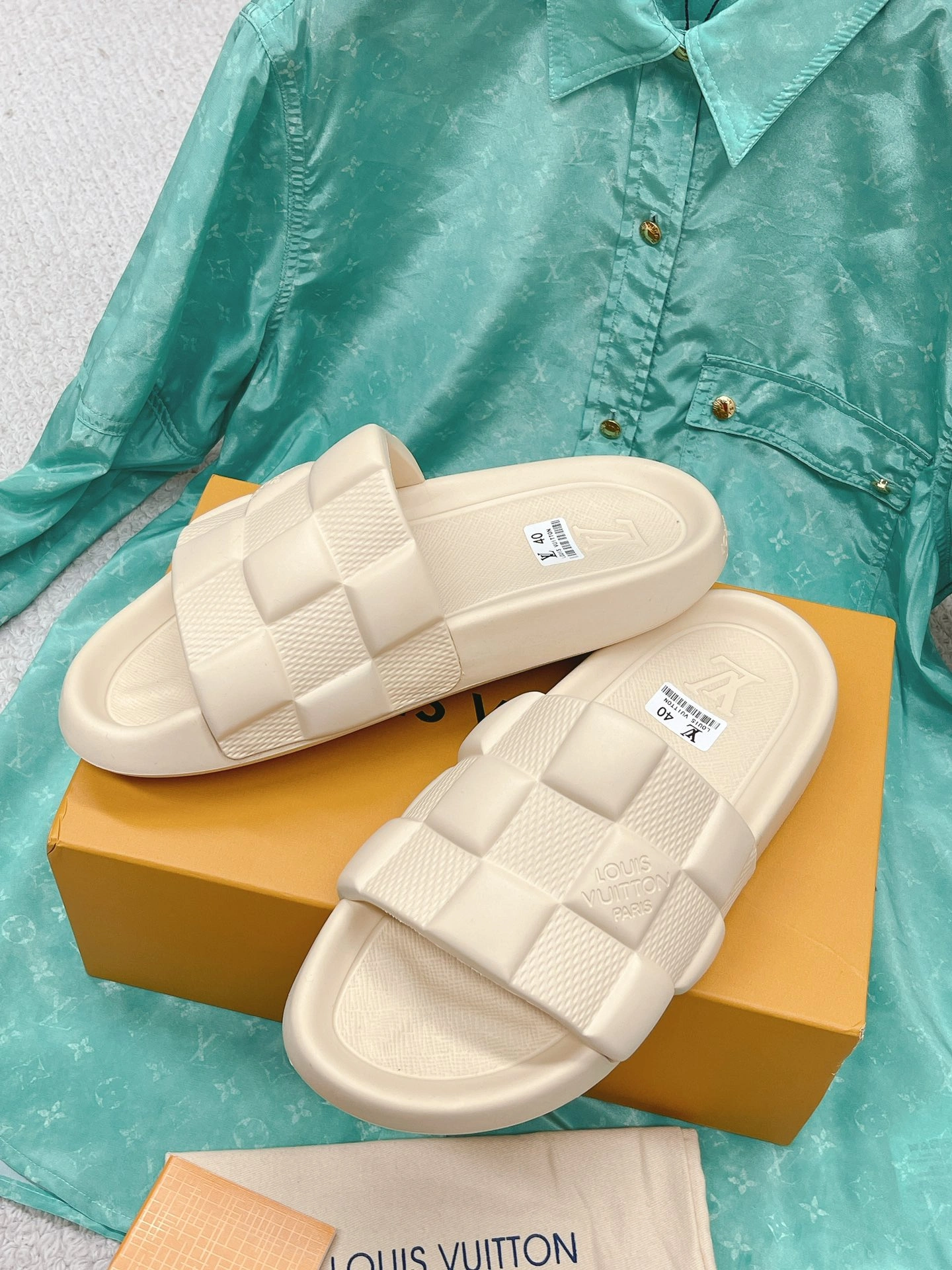 Men Women L*ouis V*uitton Slippers CP 20230526 - Compact 3991