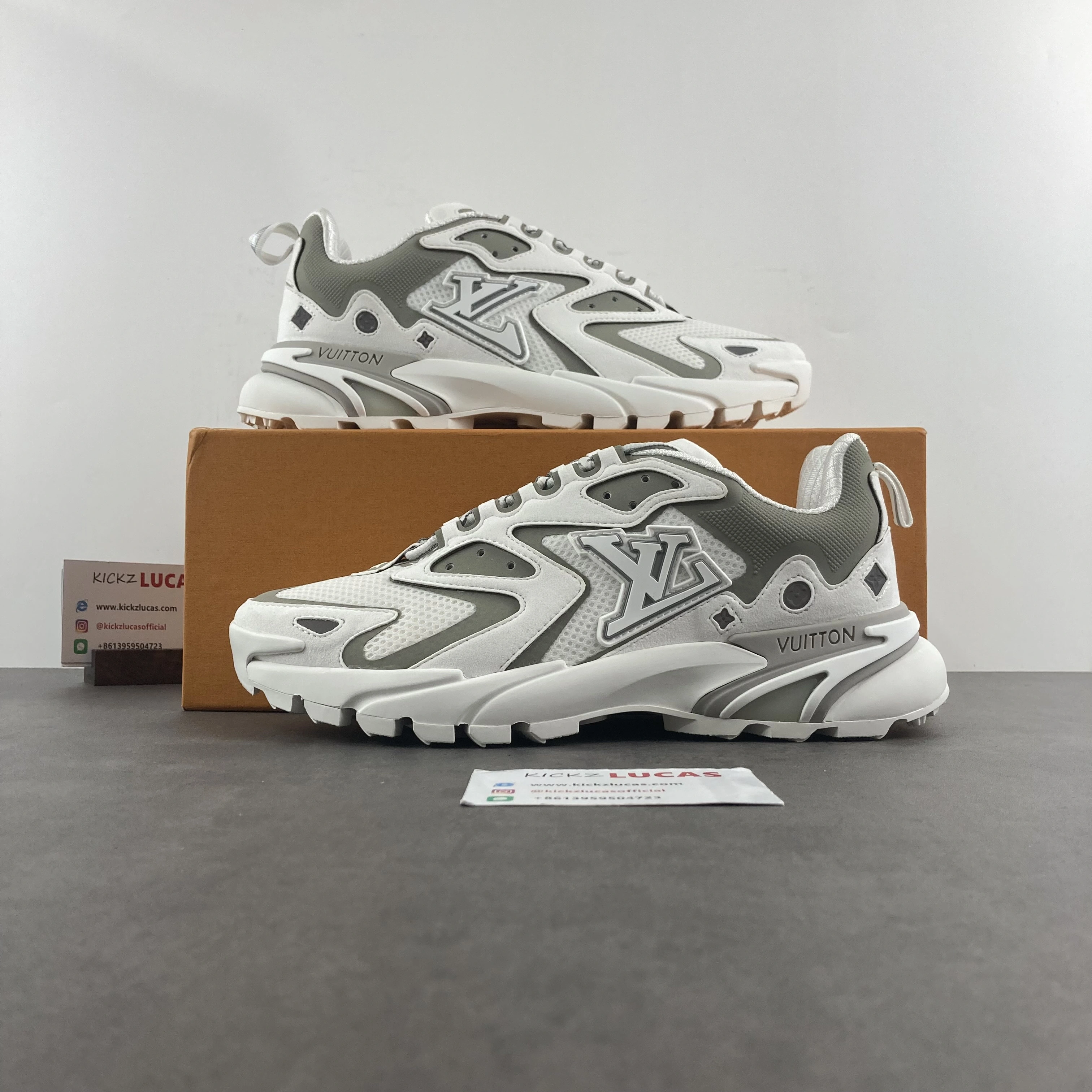 Men Women L*ouis V*uitton Sneaker Runner CP 20230526 - Bright 3996